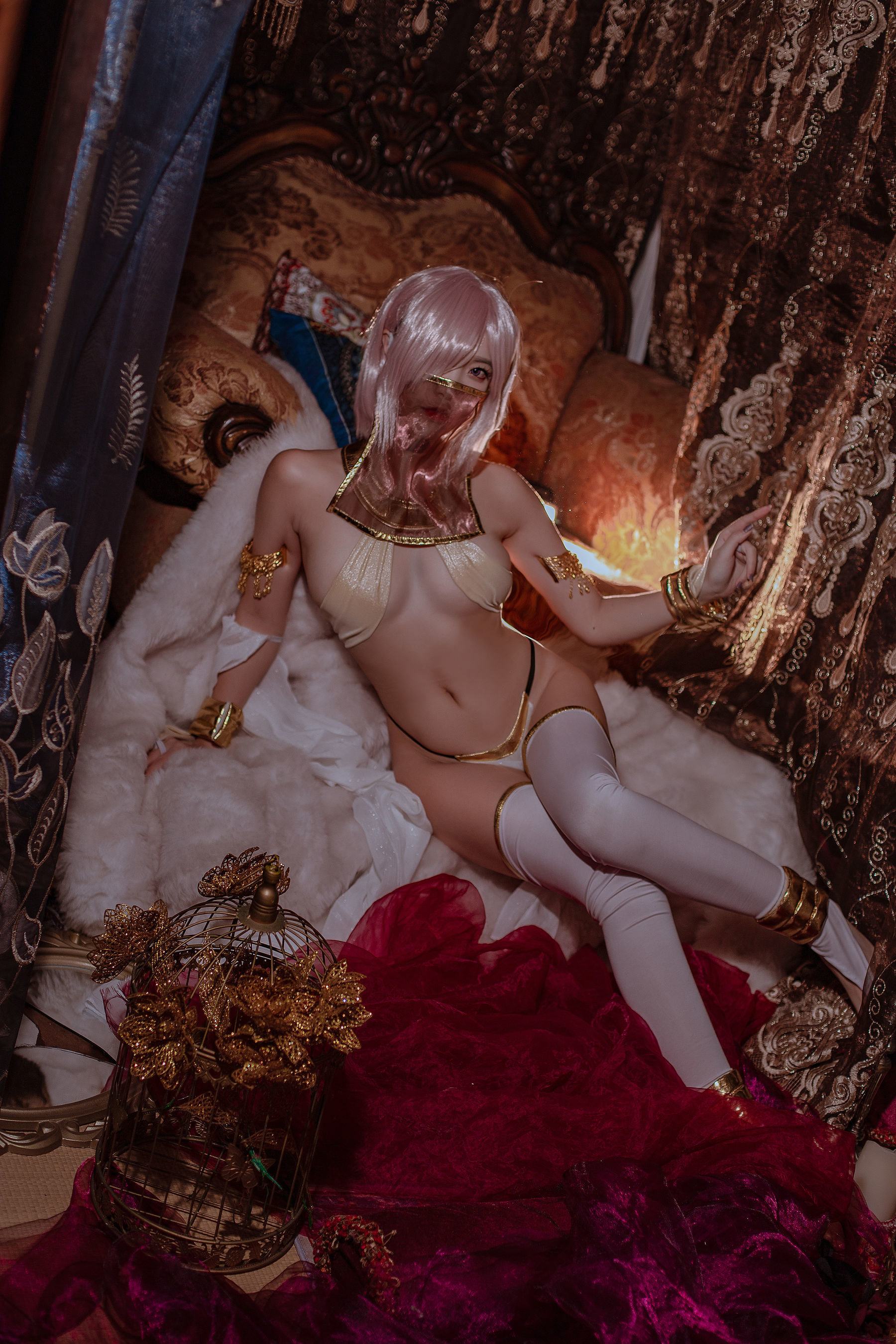 COS福利] 人氣Coser二佐Nisa - fate瑪修舞娘