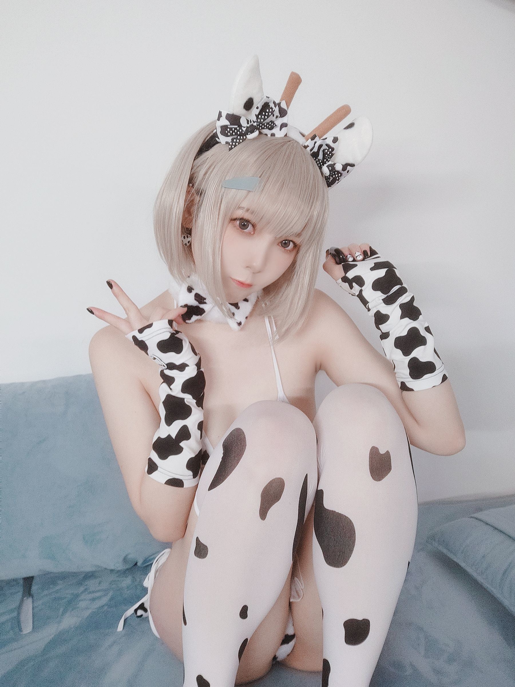 COS Phúc lợi] Blogger Anime Mễ Thất Minana - Bò Sữa