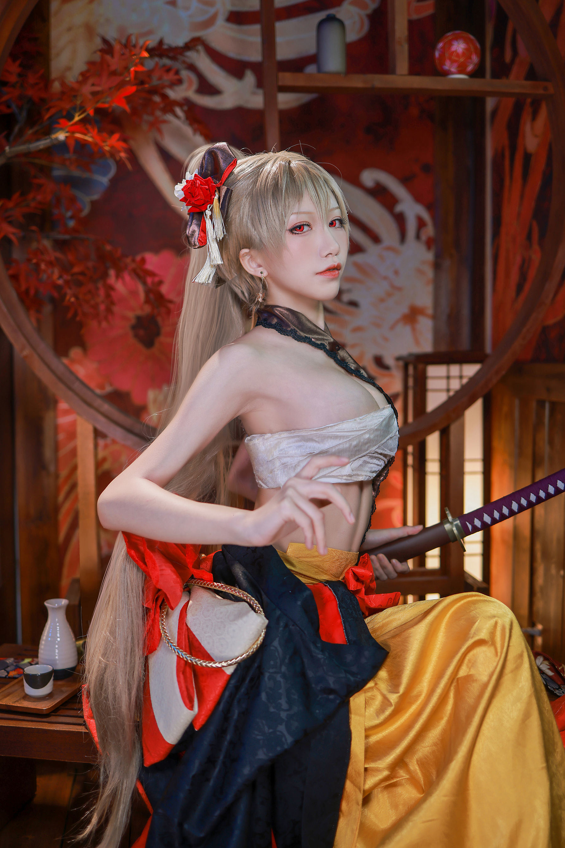 COS Phúc Lợi] Blogger Anime Shui Miao Aqua - Rang Bal