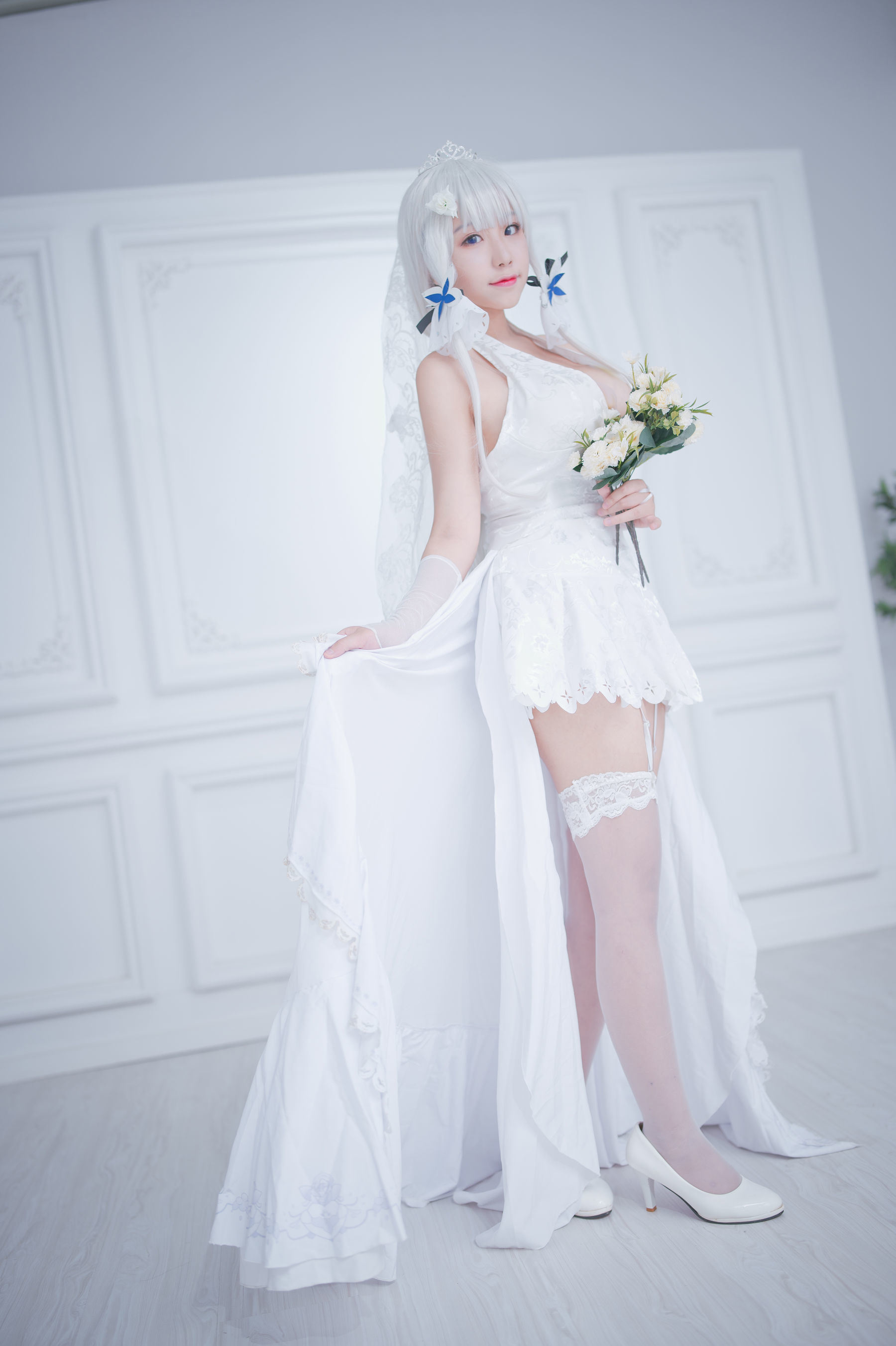 COS Welfare] Anime Blogger Mu Ling Mu0 - Glorious Wedding Dress