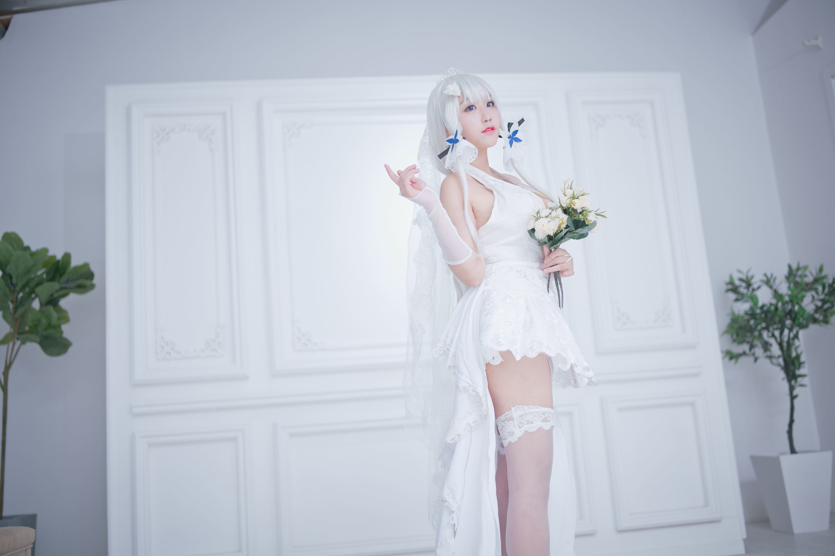 COS Welfare] Anime Blogger Mu Ling Mu0 - Glorious Wedding Dress