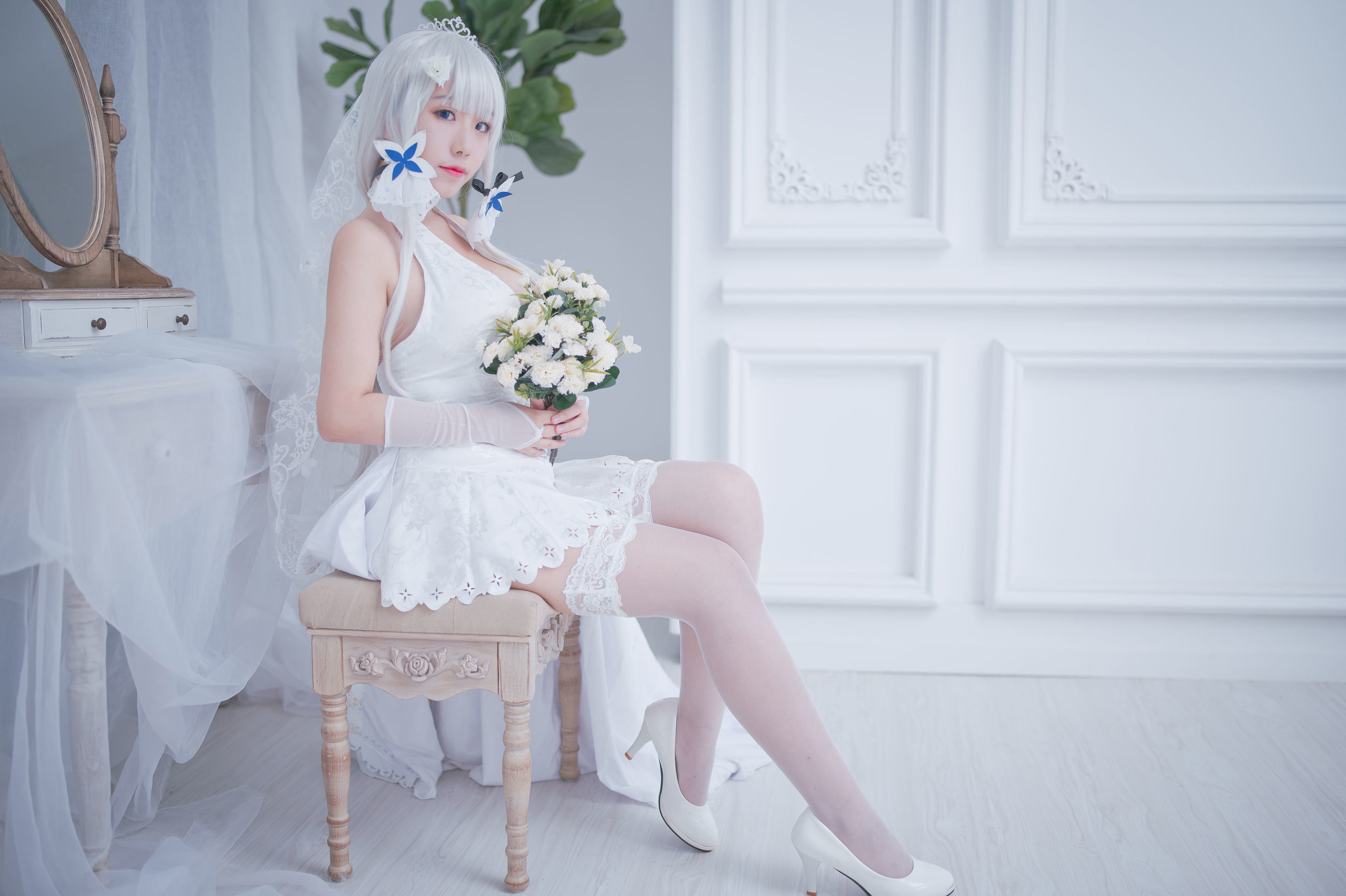 COS Welfare] Anime Blogger Mu Ling Mu0 - Glorious Wedding Dress