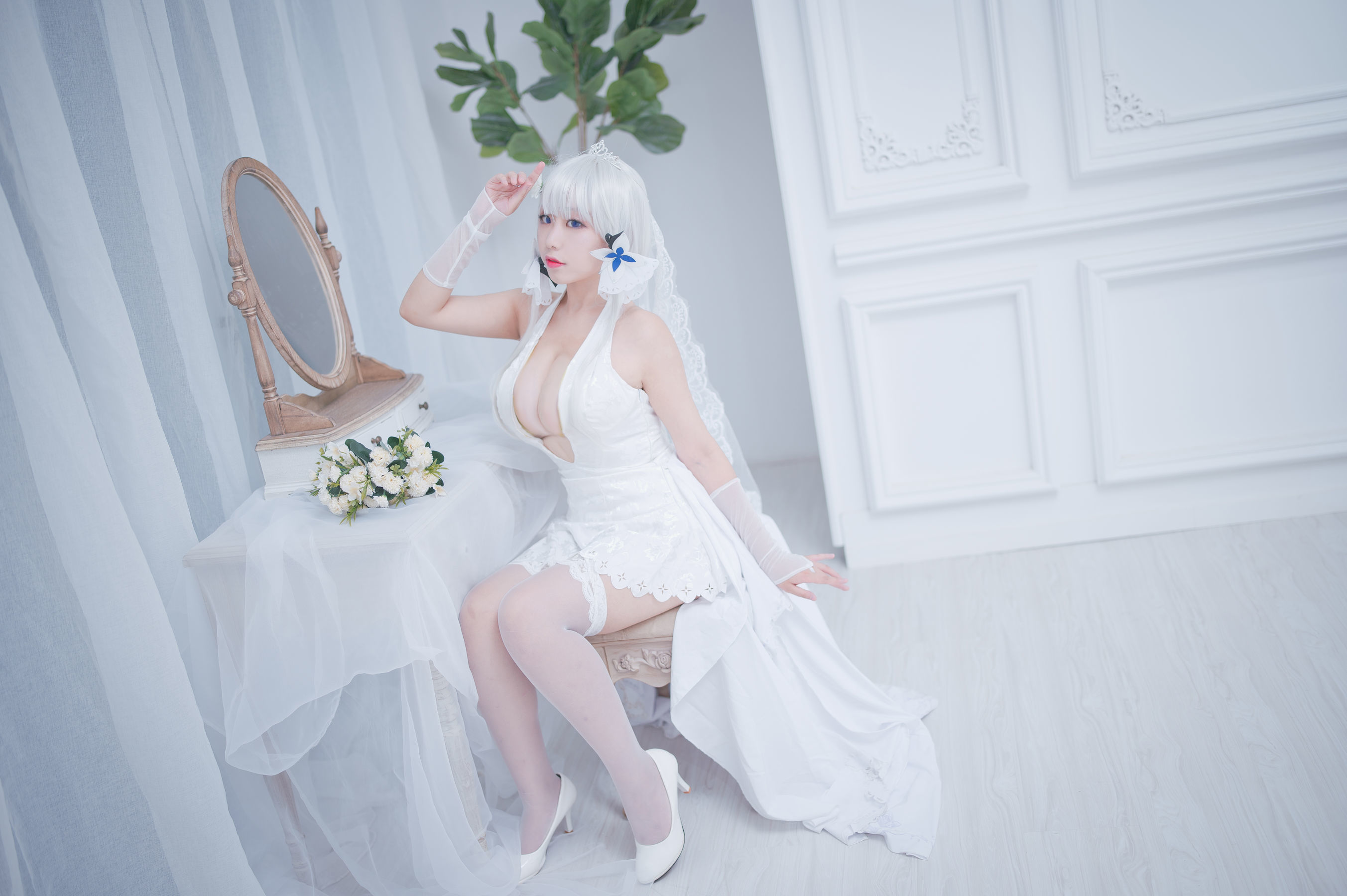 COS Welfare] Anime Blogger Mu Ling Mu0 - Glorious Wedding Dress