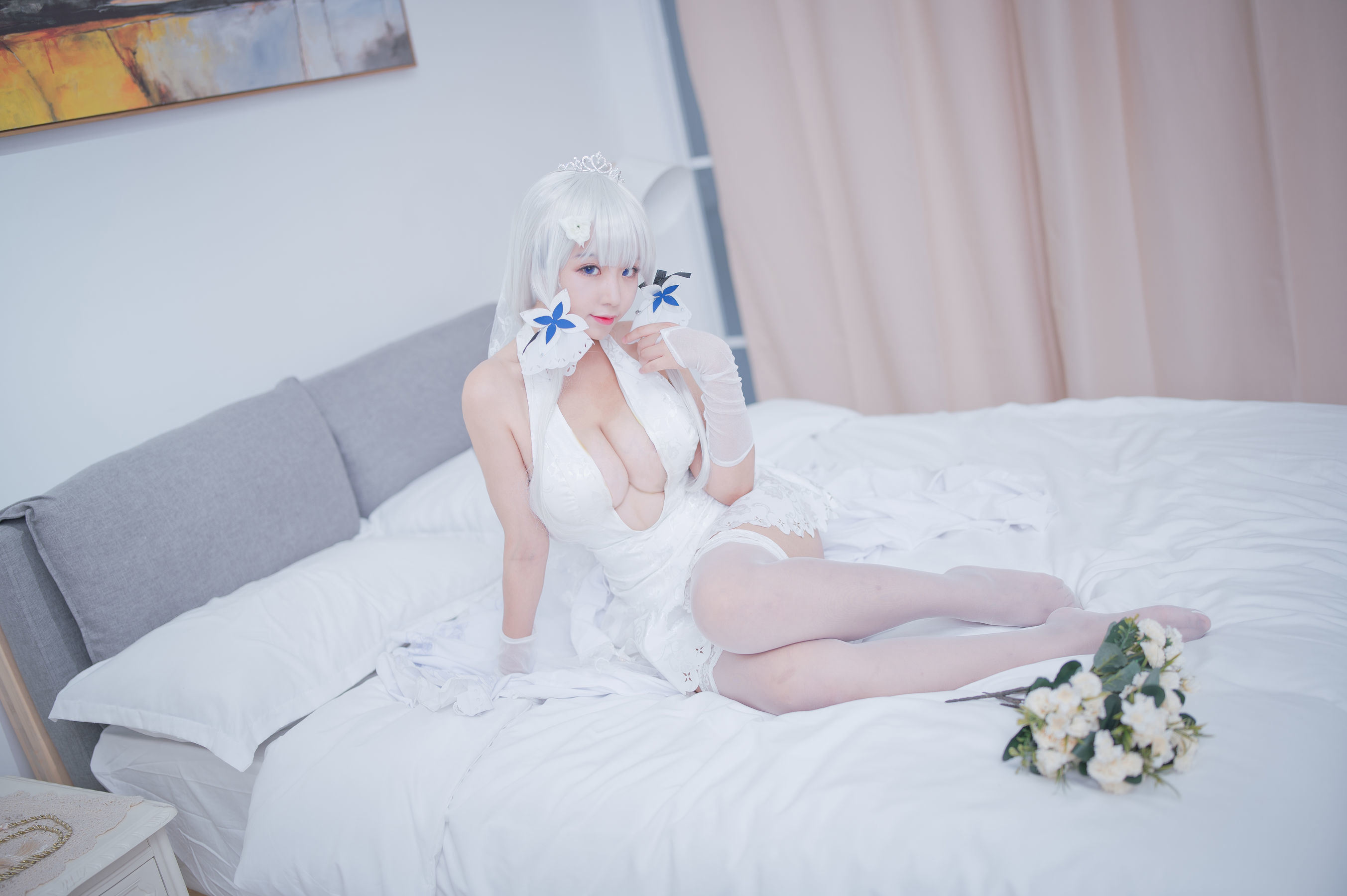 COS Welfare] Anime Blogger Mu Ling Mu0 - Glorious Wedding Dress