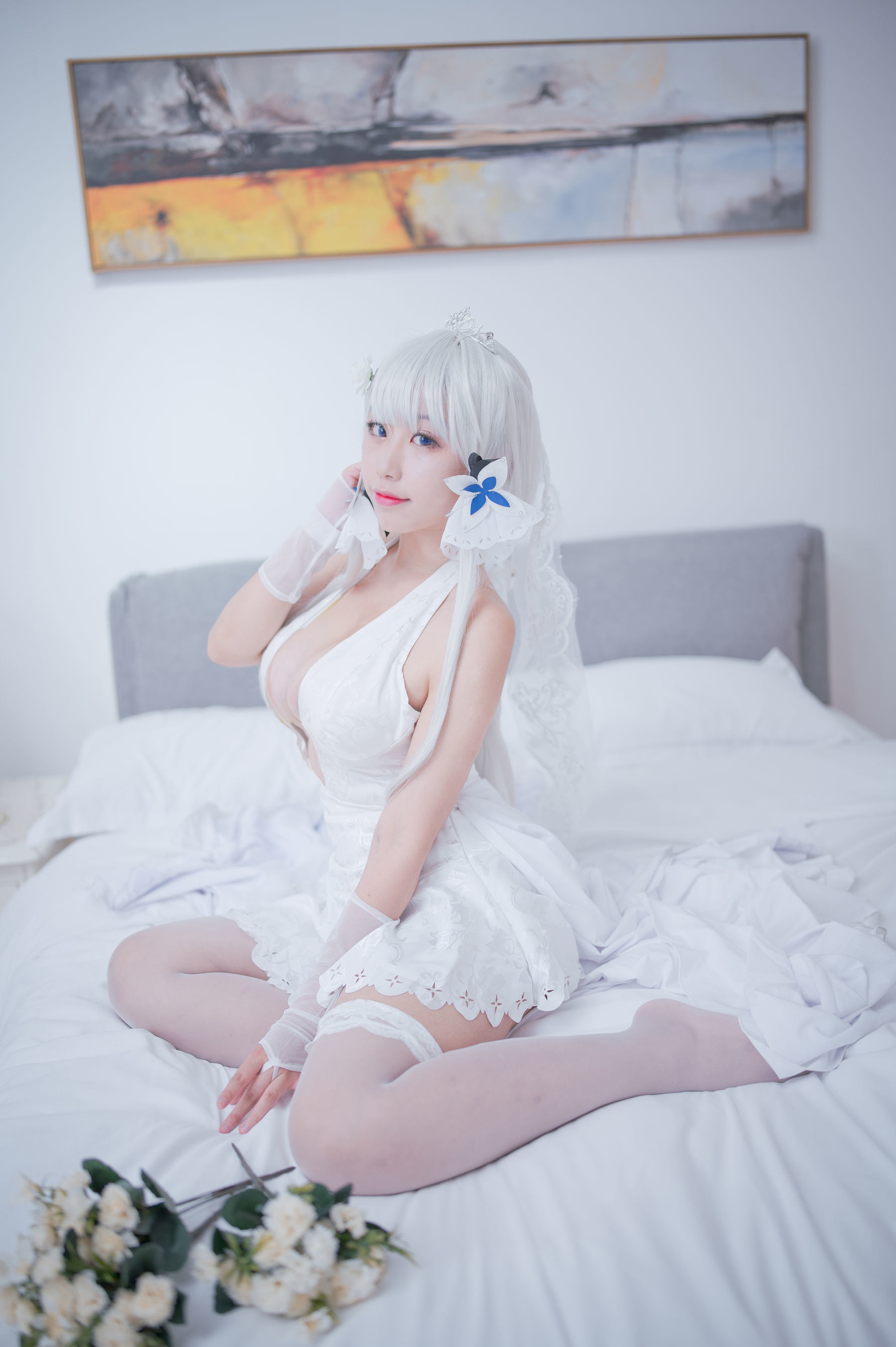 COS Welfare] Anime Blogger Mu Ling Mu0 - Glorious Wedding Dress