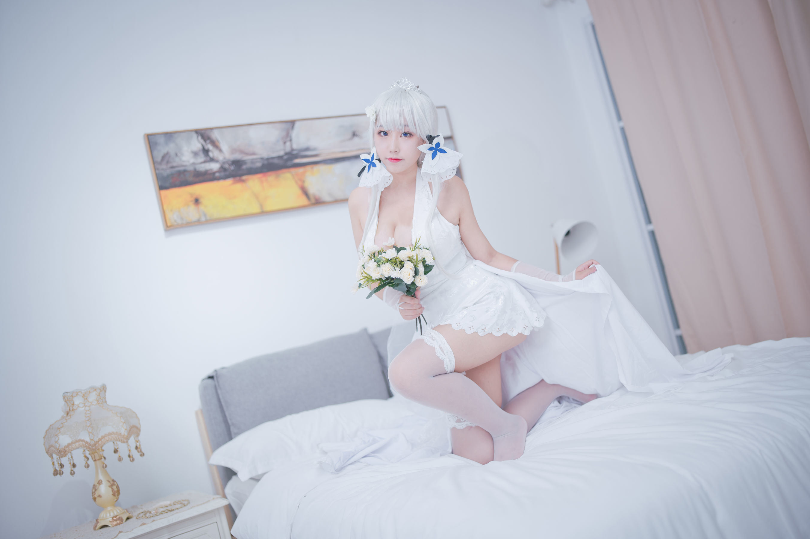 COS Welfare] Anime Blogger Mu Ling Mu0 - Glorious Wedding Dress