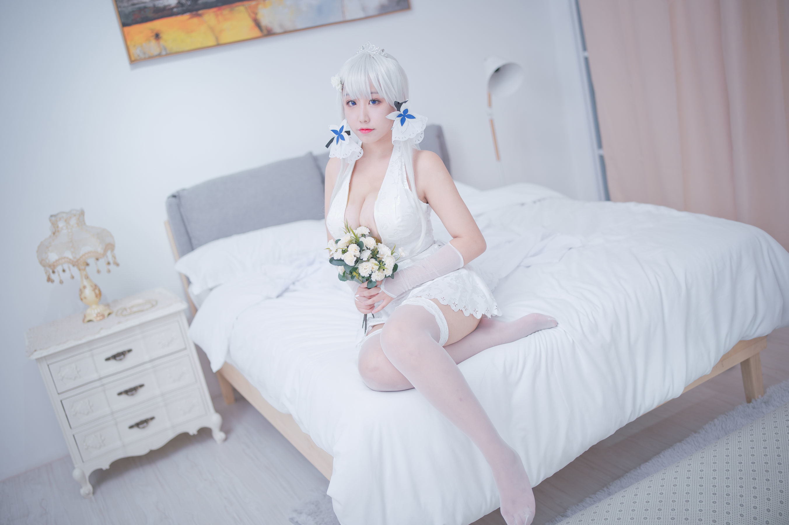 COS Welfare] Anime Blogger Mu Ling Mu0 - Glorious Wedding Dress