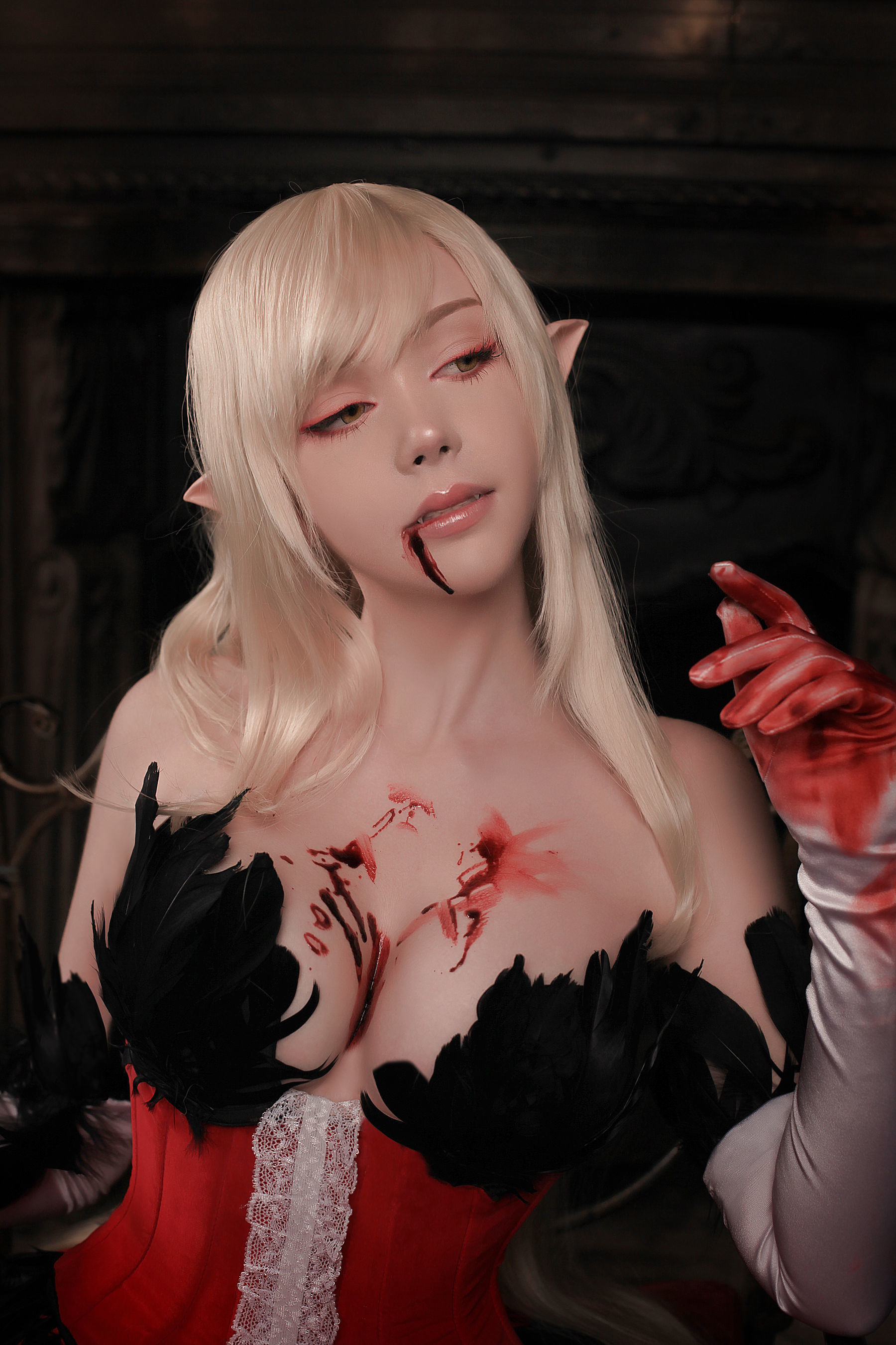 COSเพลย์ ฟูหลี่] สาวสวยต่างชาติ SayaTheFox - โอชิโนะ ชิโนบุ