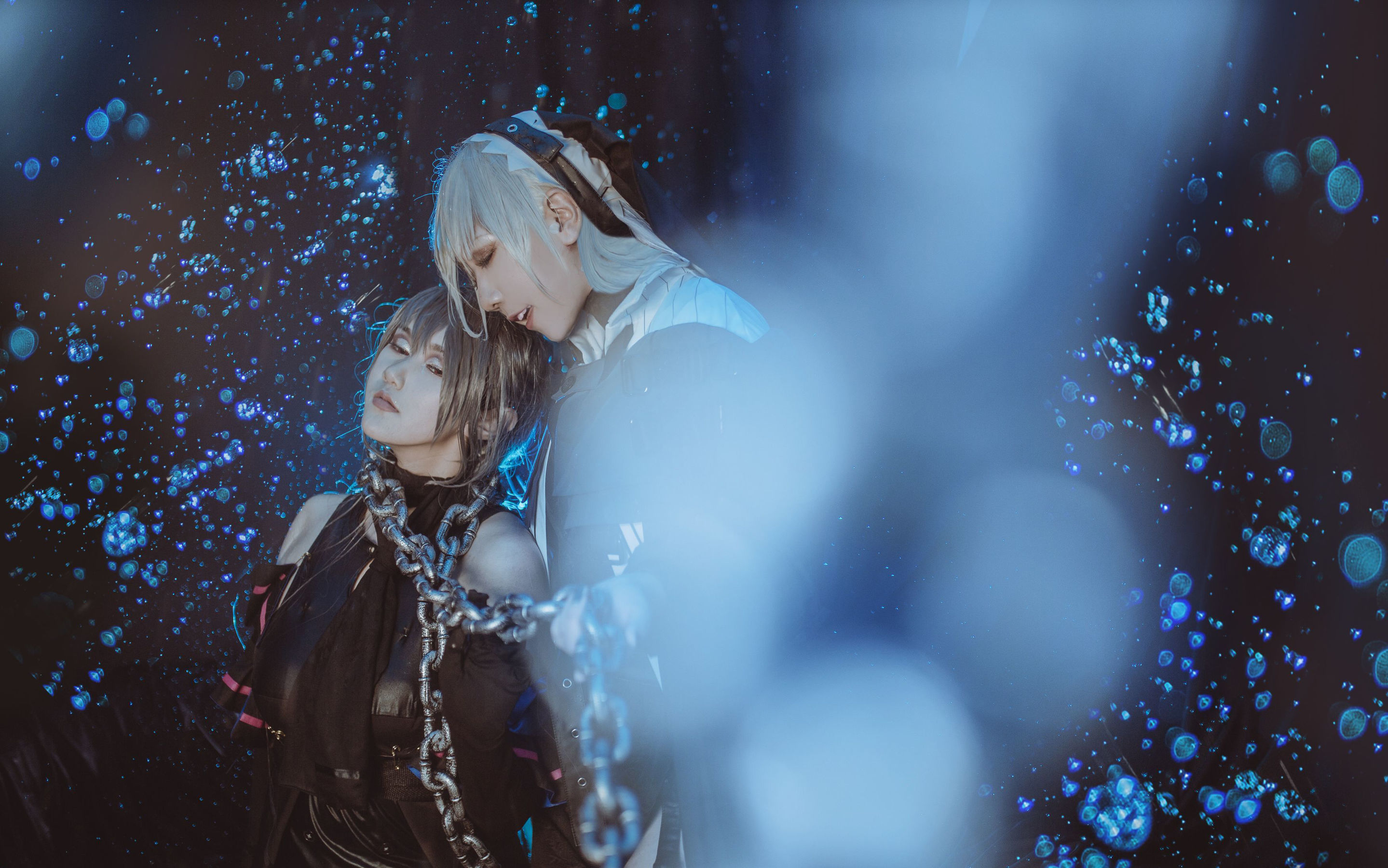 COS Welfare] Weibo Cute Girl Lan Xiao Yi KiKi - Arknights Ghost Shark