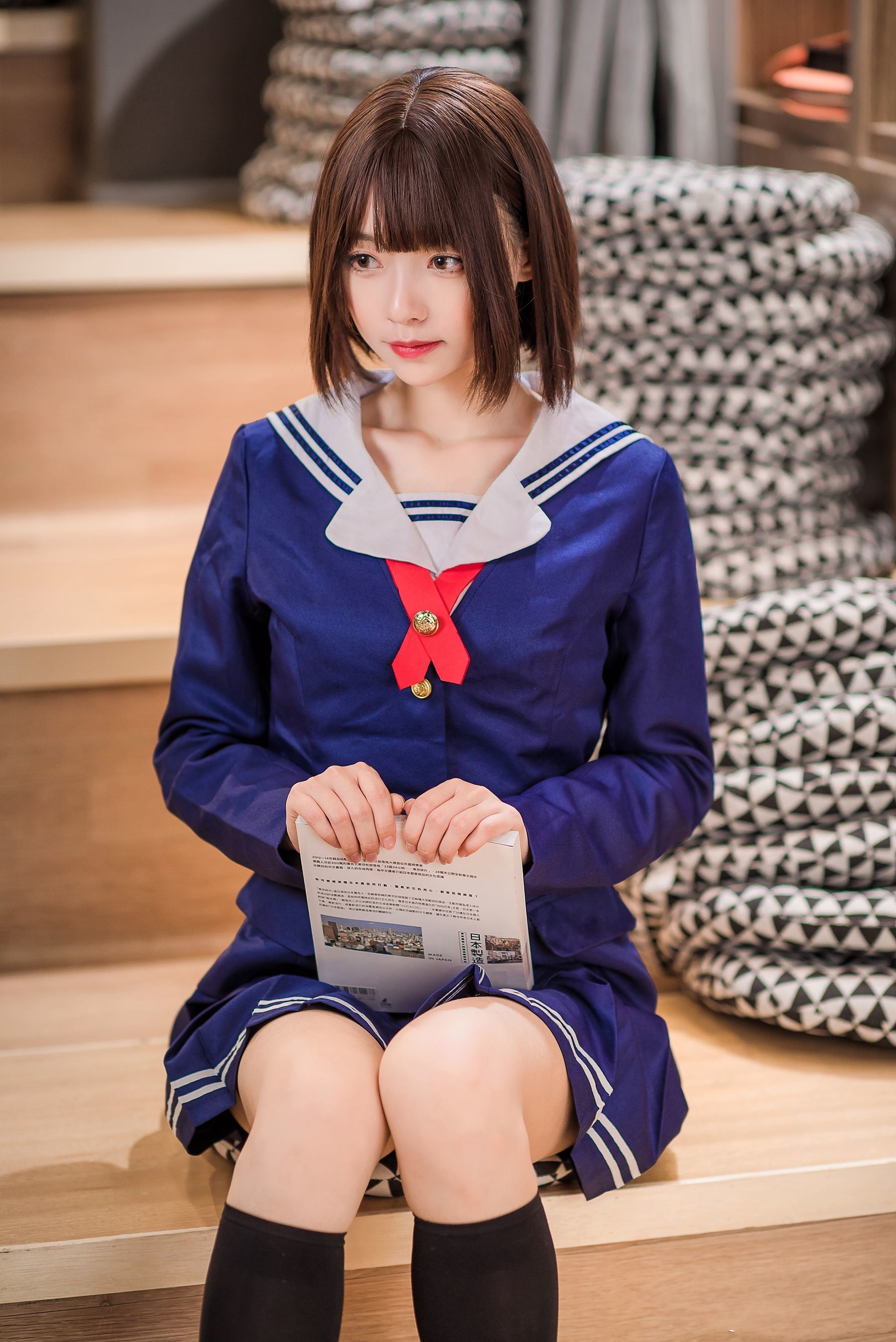 Cosplay Welfare] Anime Blogger Dada Juanjuan Xiaojuan - Kato Megumi School Uniform
