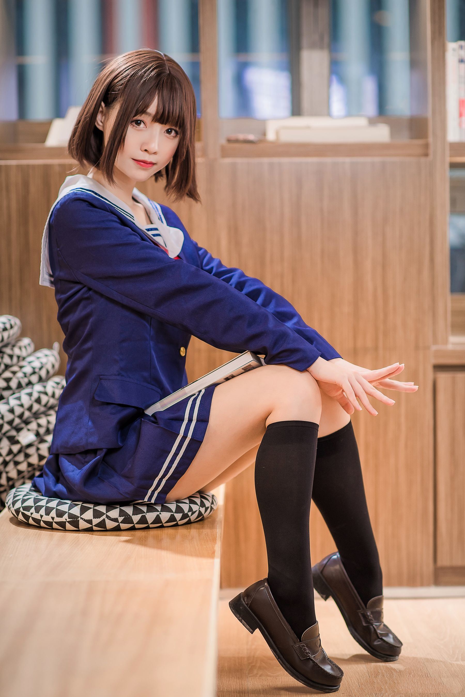 Cosplay Welfare] Anime Blogger Dada Juanjuan Xiaojuan - Kato Megumi School Uniform