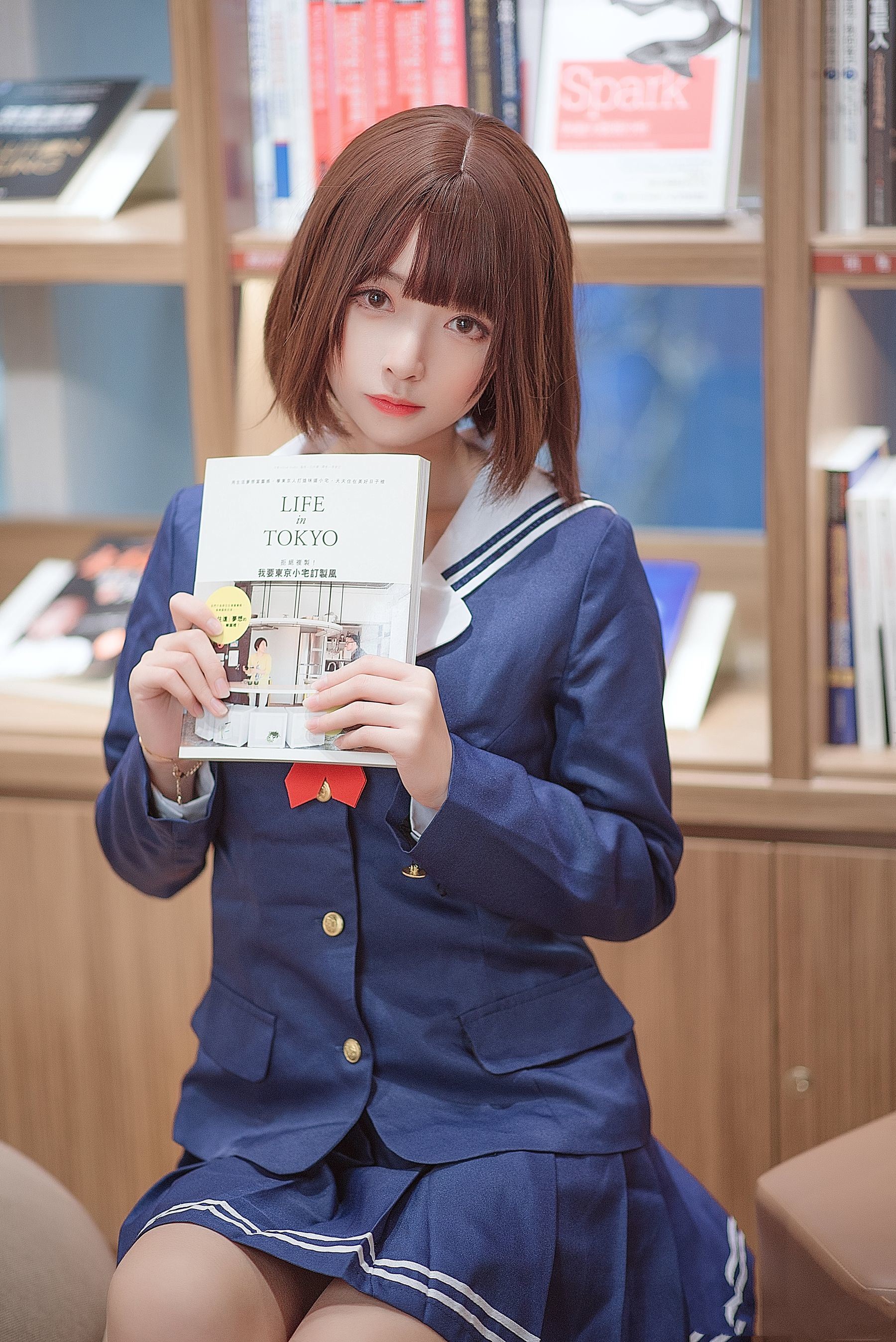 Cosplay Welfare] Anime Blogger Dada Juanjuan Xiaojuan - Kato Megumi School Uniform