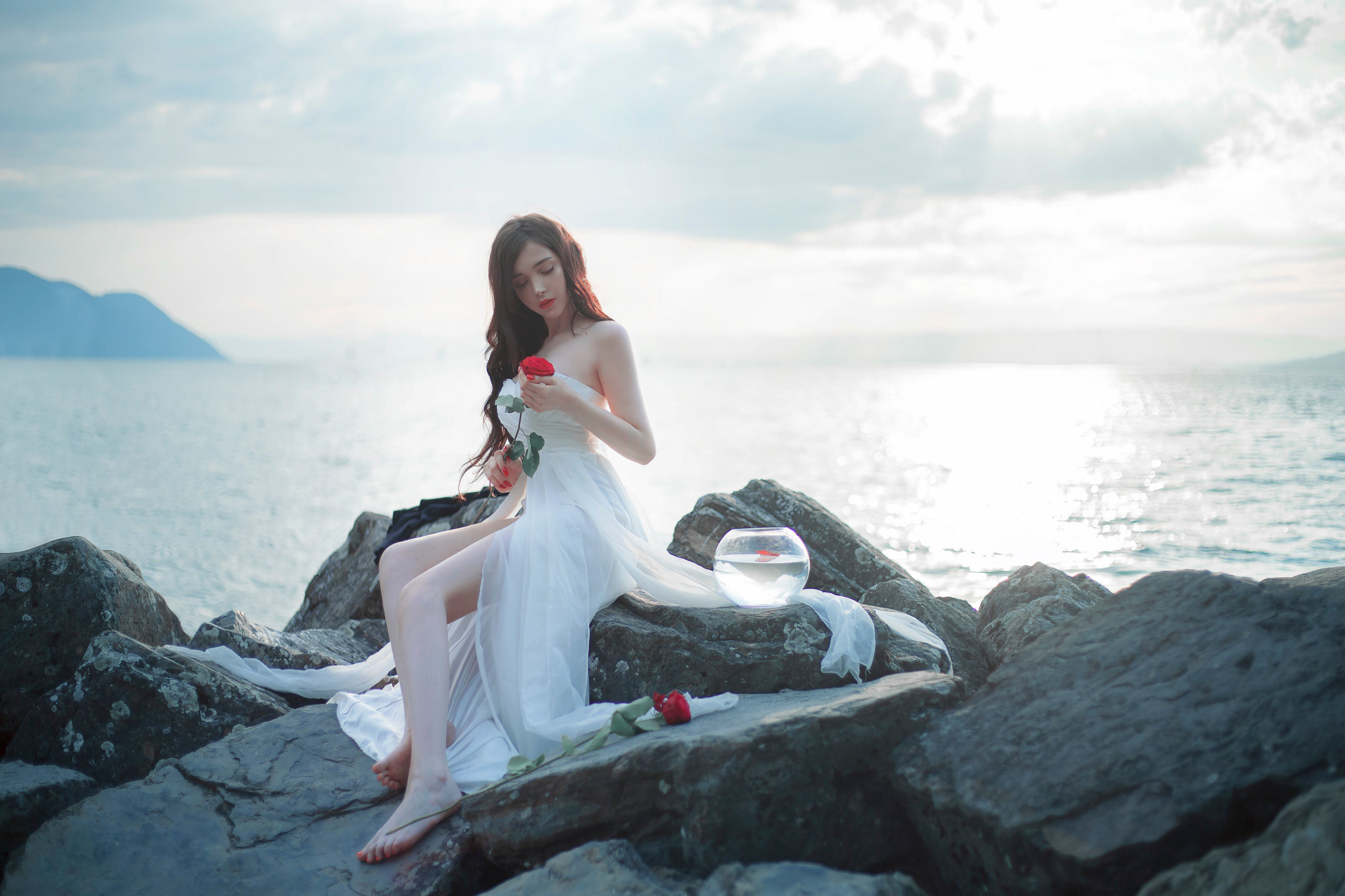 COS ฟู๋ลี่] สาวสวยต่างประเทศ SayaTheFox - ภาพถ่ายชายหาดแบบสบายๆ
