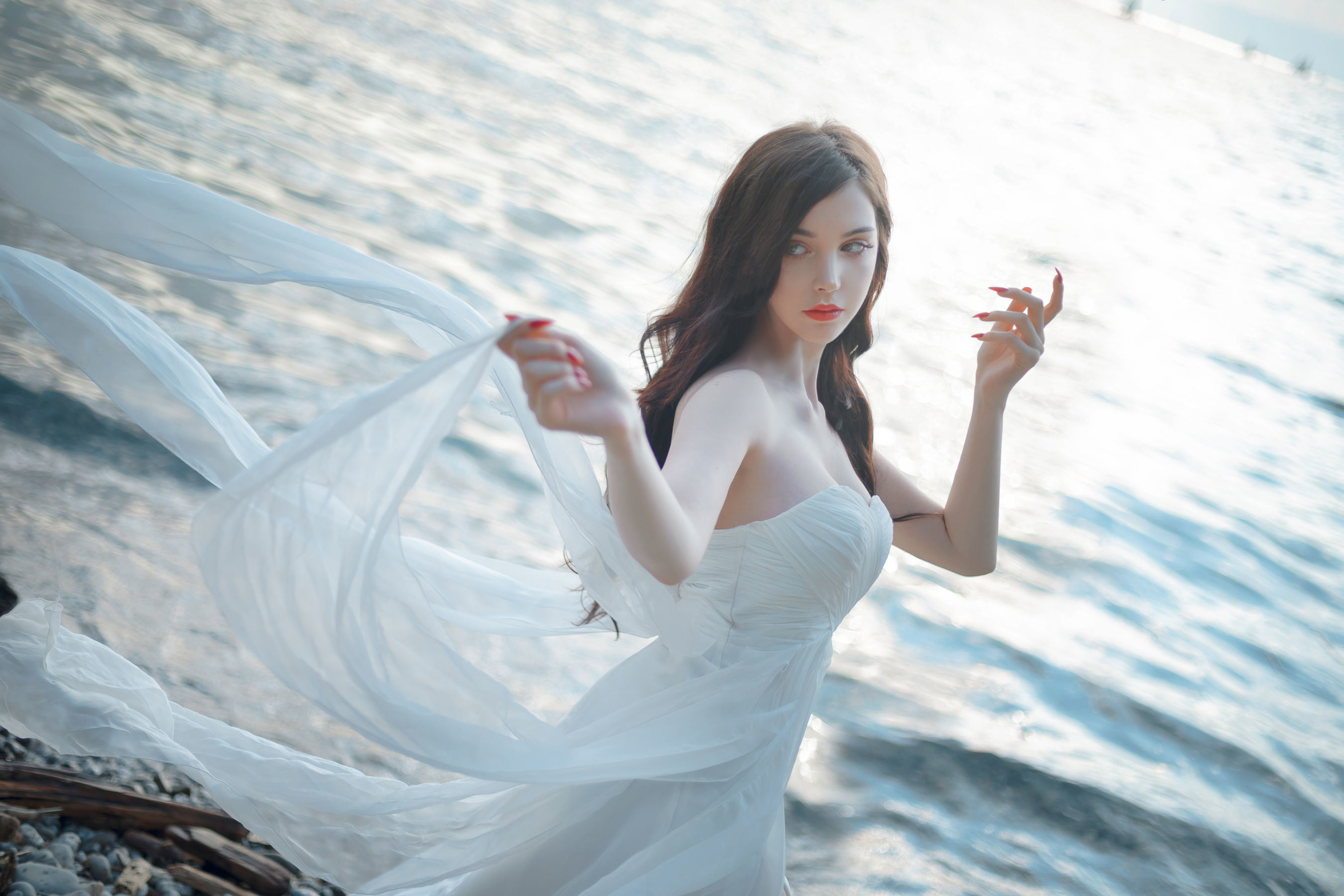 COS ฟู๋ลี่] สาวสวยต่างประเทศ SayaTheFox - ภาพถ่ายชายหาดแบบสบายๆ