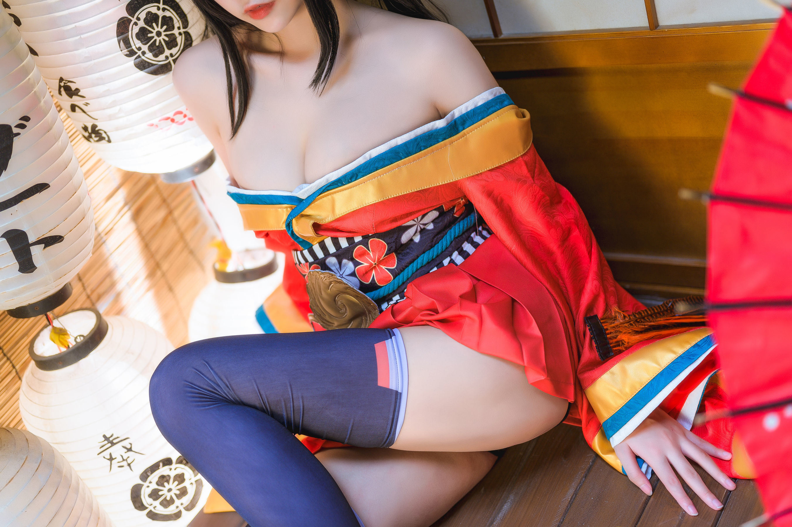 COS Welfare] Weibo Girl Momoko Aoi - Taihou's Kimono