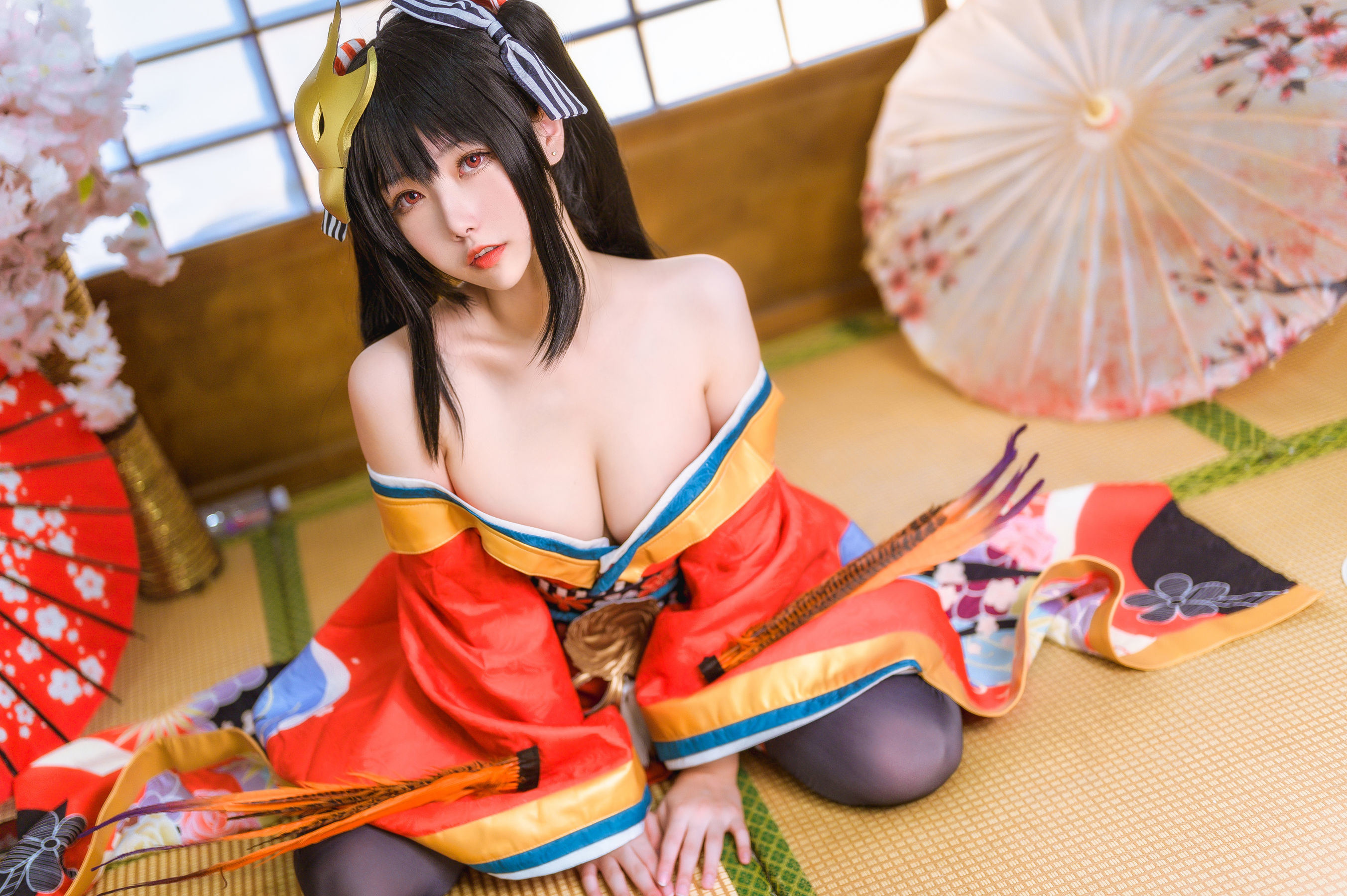 COS Welfare] Weibo Girl Momoko Aoi - Taihou's Kimono