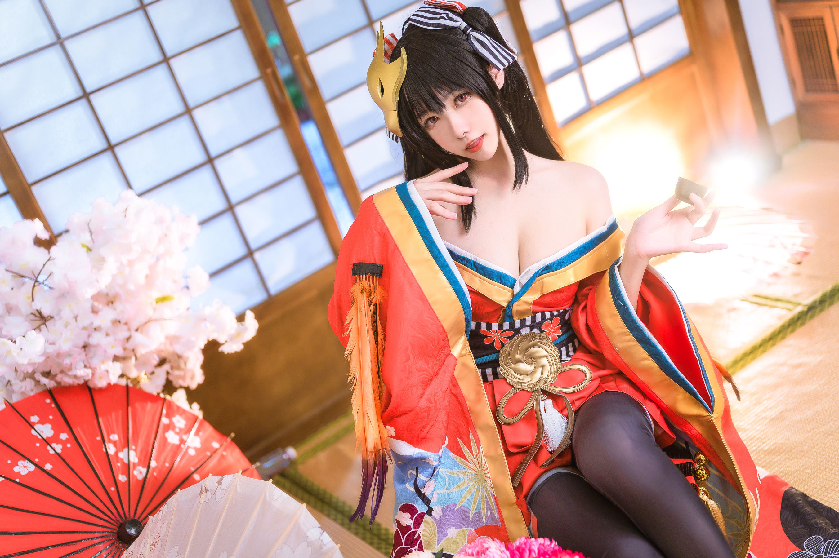 [COS福利] 微博妹子Momoko葵葵 - 大凤之和服