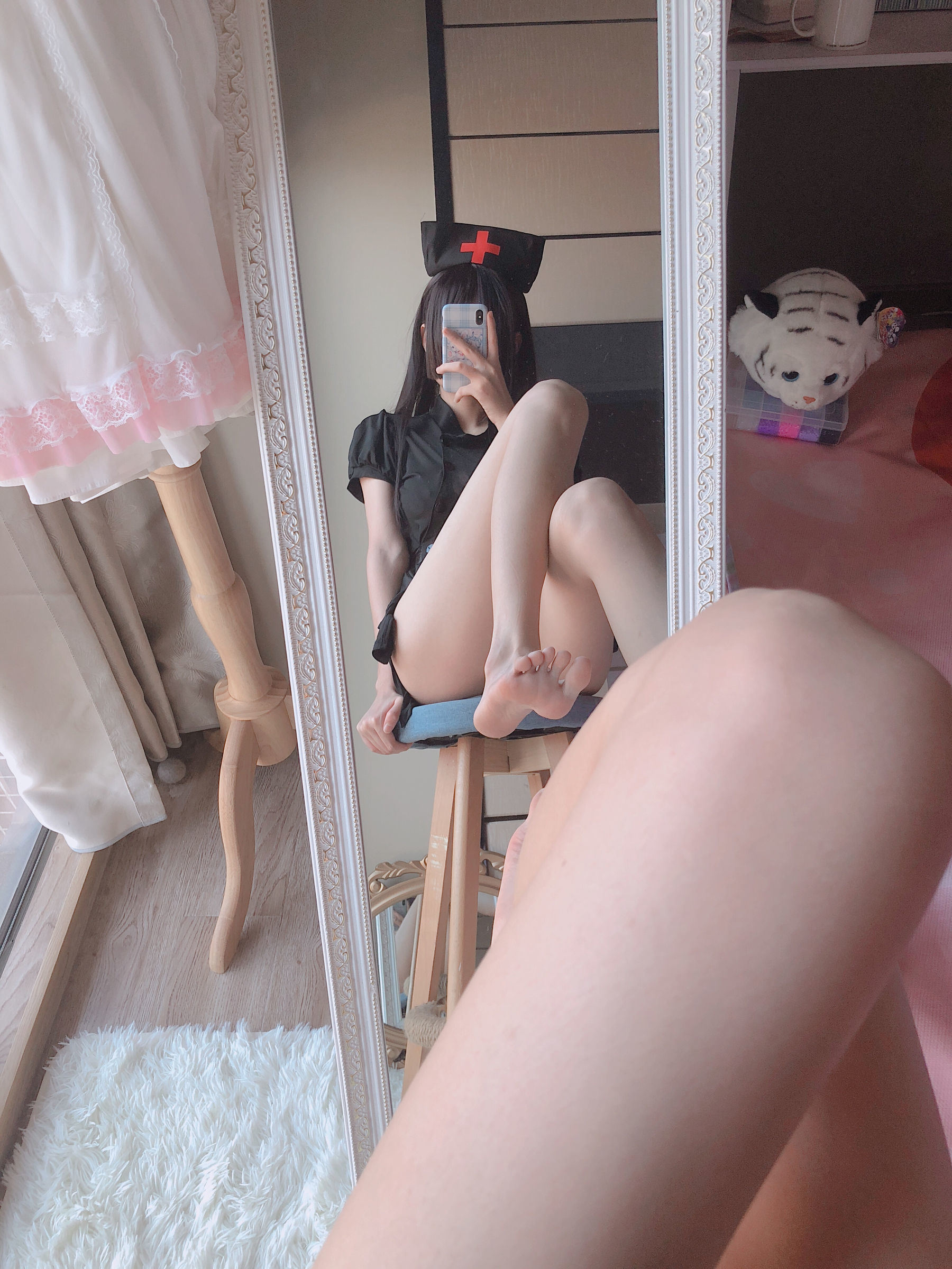 COS福利] 萌妹子眼醬大魔王w - 黑護士