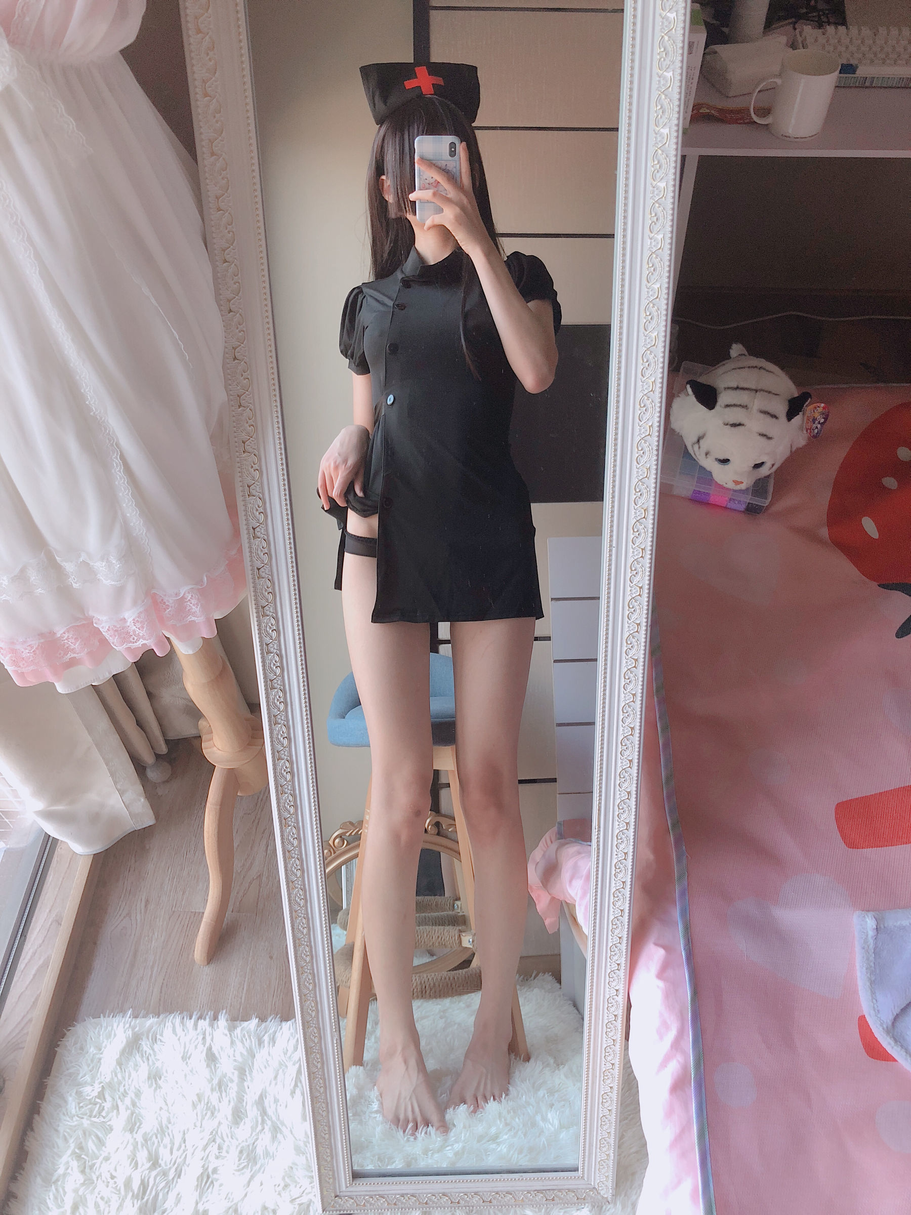 COS福利] 萌妹子眼醬大魔王w - 黑護士
