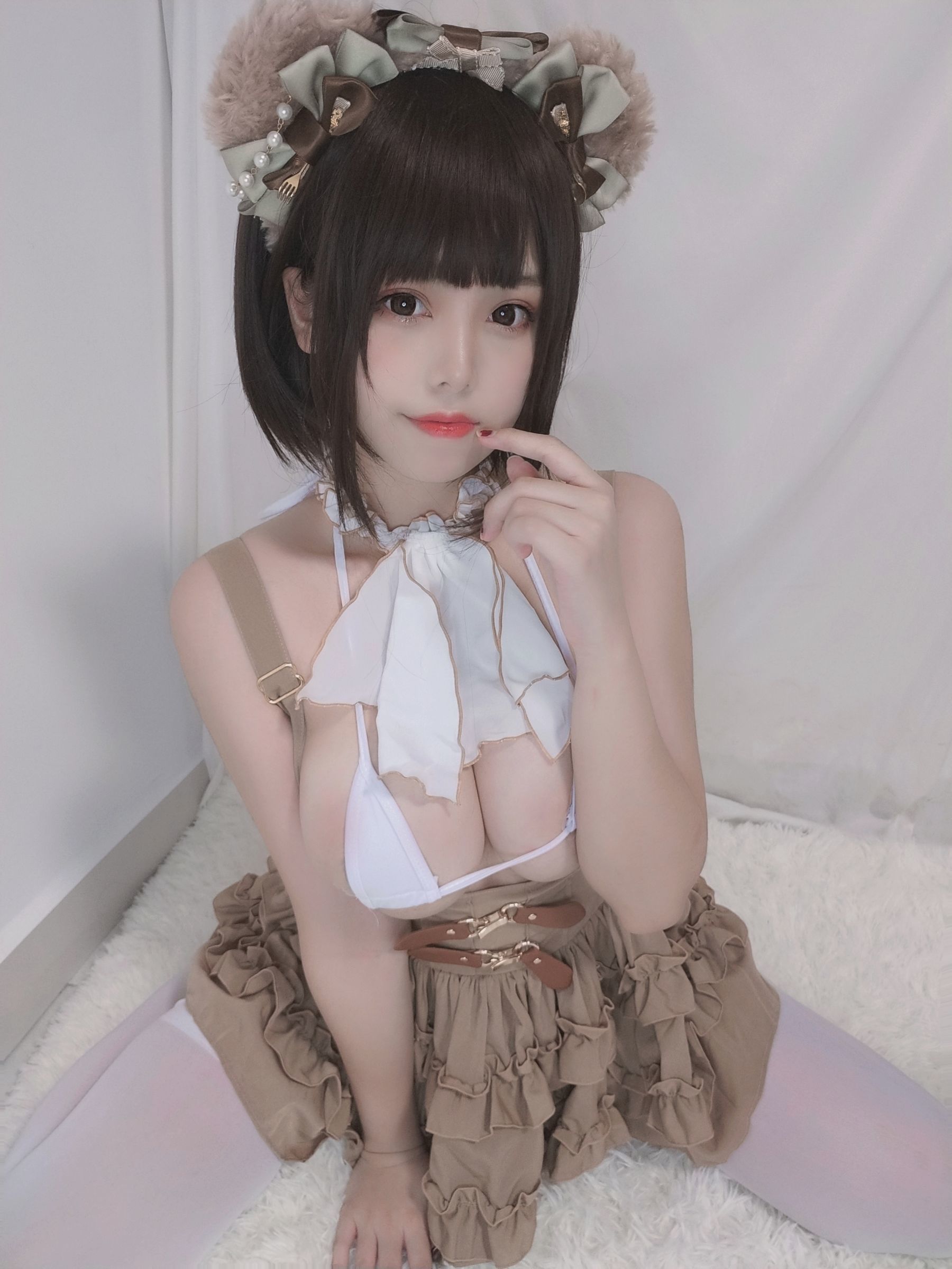 COS福利] 萌え系お嬢さんハニージュース猫フュア - 小熊