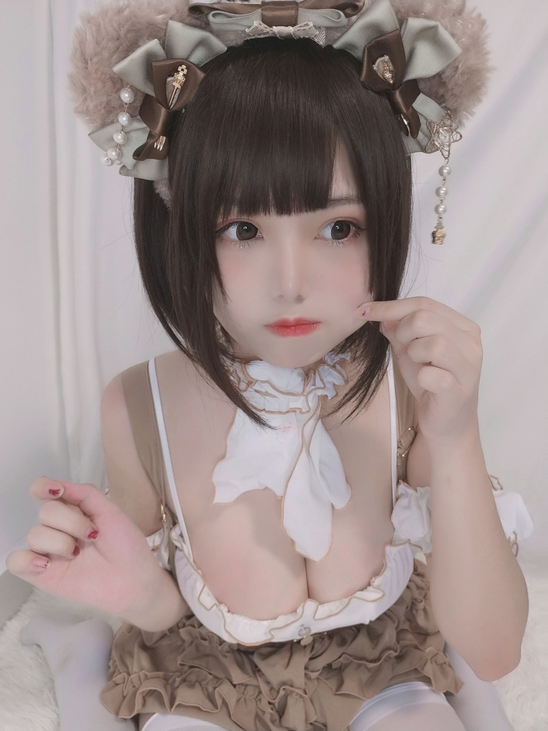 COS福利] 萌え系お嬢さんハニージュース猫フュア - 小熊