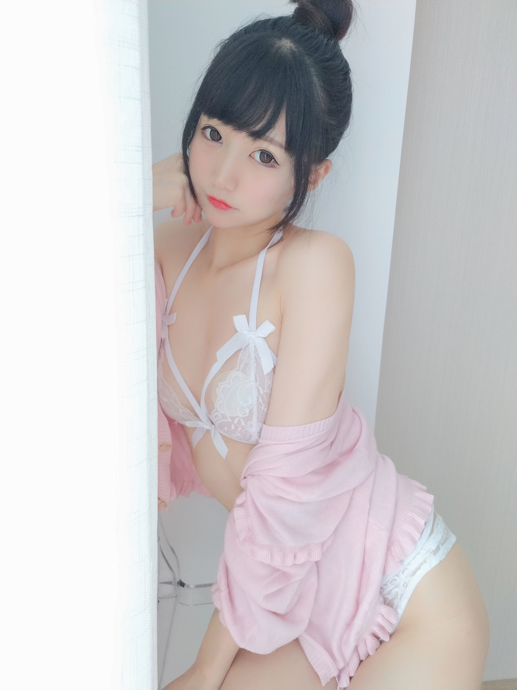 COS福利] NAGISA魔物喵[fantia] - 夏天的蕾絲內衣
