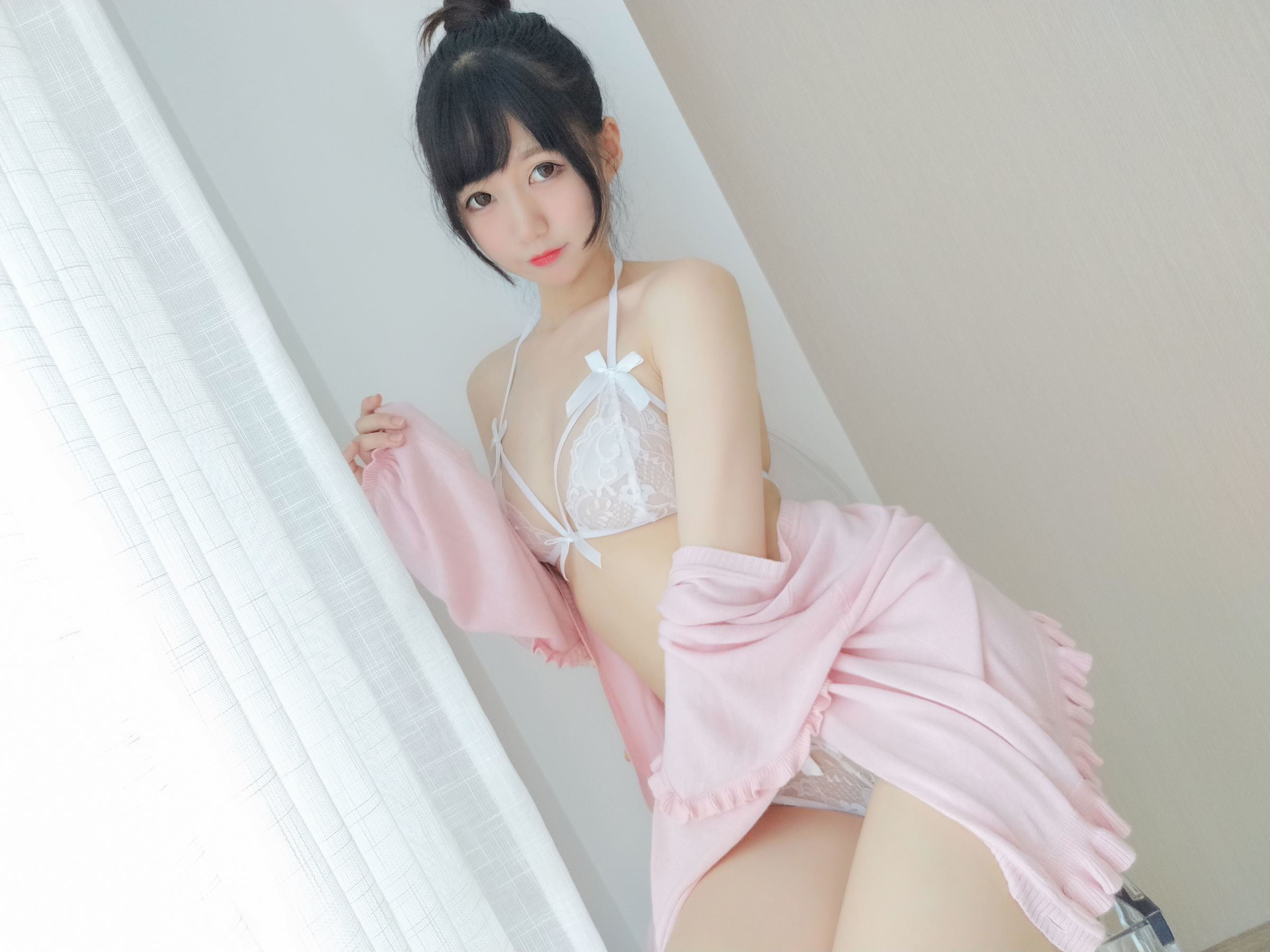 COS福利] NAGISA魔物喵[fantia] - 夏天的蕾絲內衣