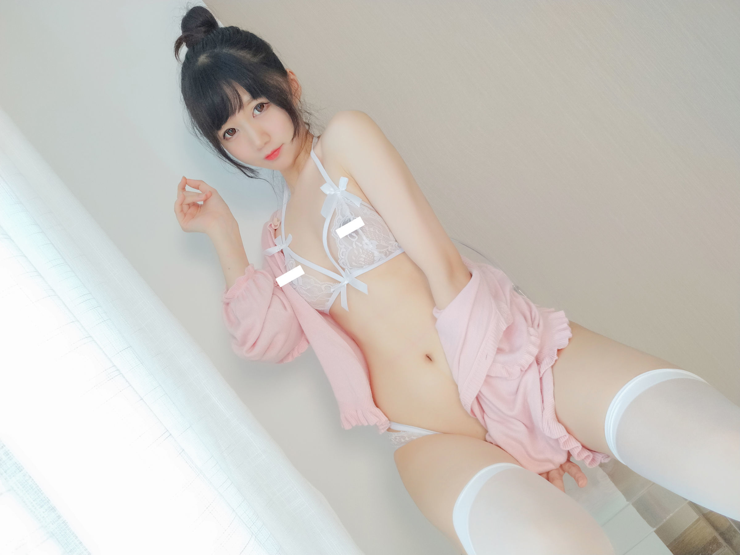 Cosplay Benefits] Nagisa Monster Cat [Fantia] - Summer Lace Underwear