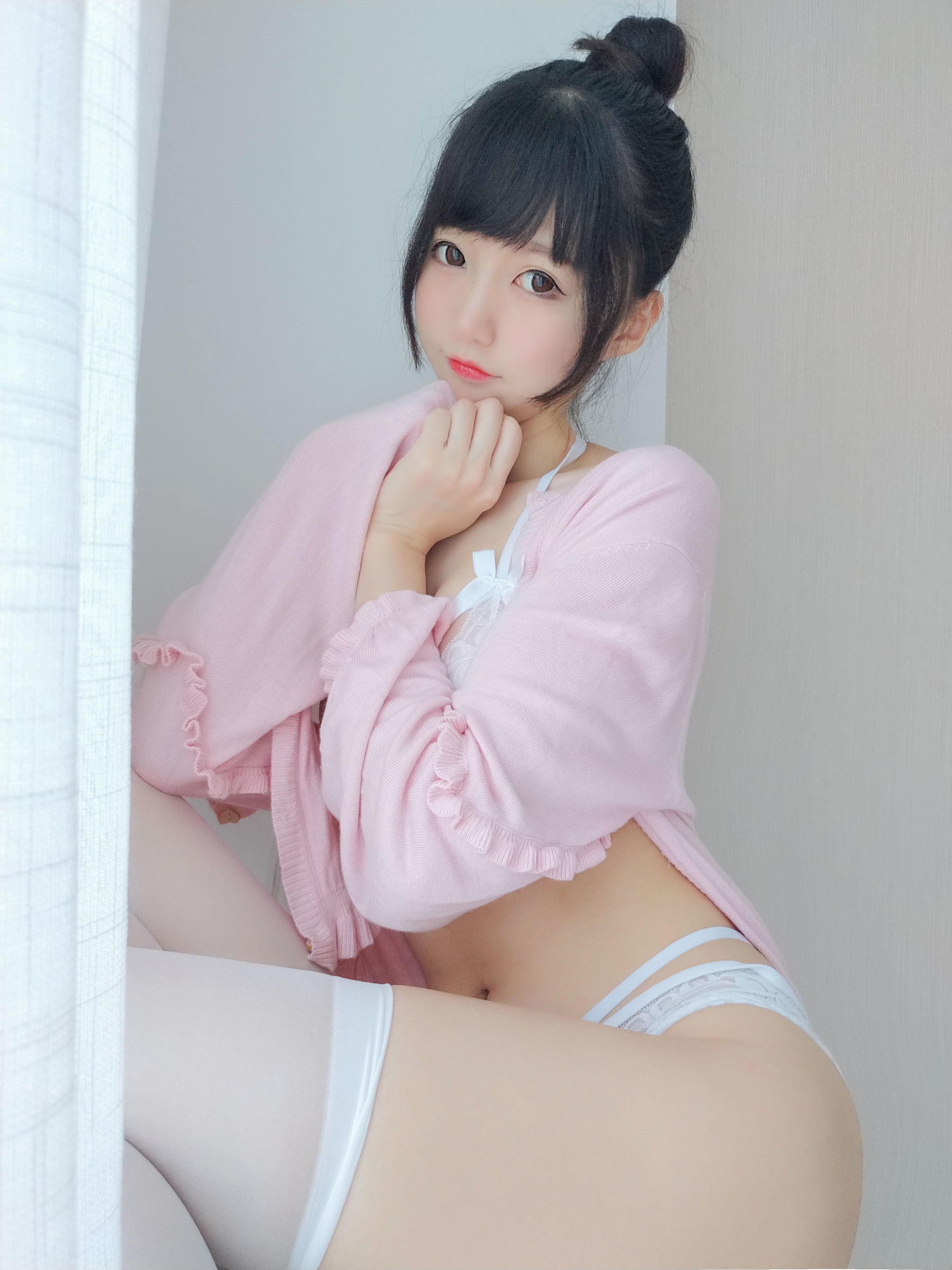 Cosplay Benefits] Nagisa Monster Cat [Fantia] - Summer Lace Underwear