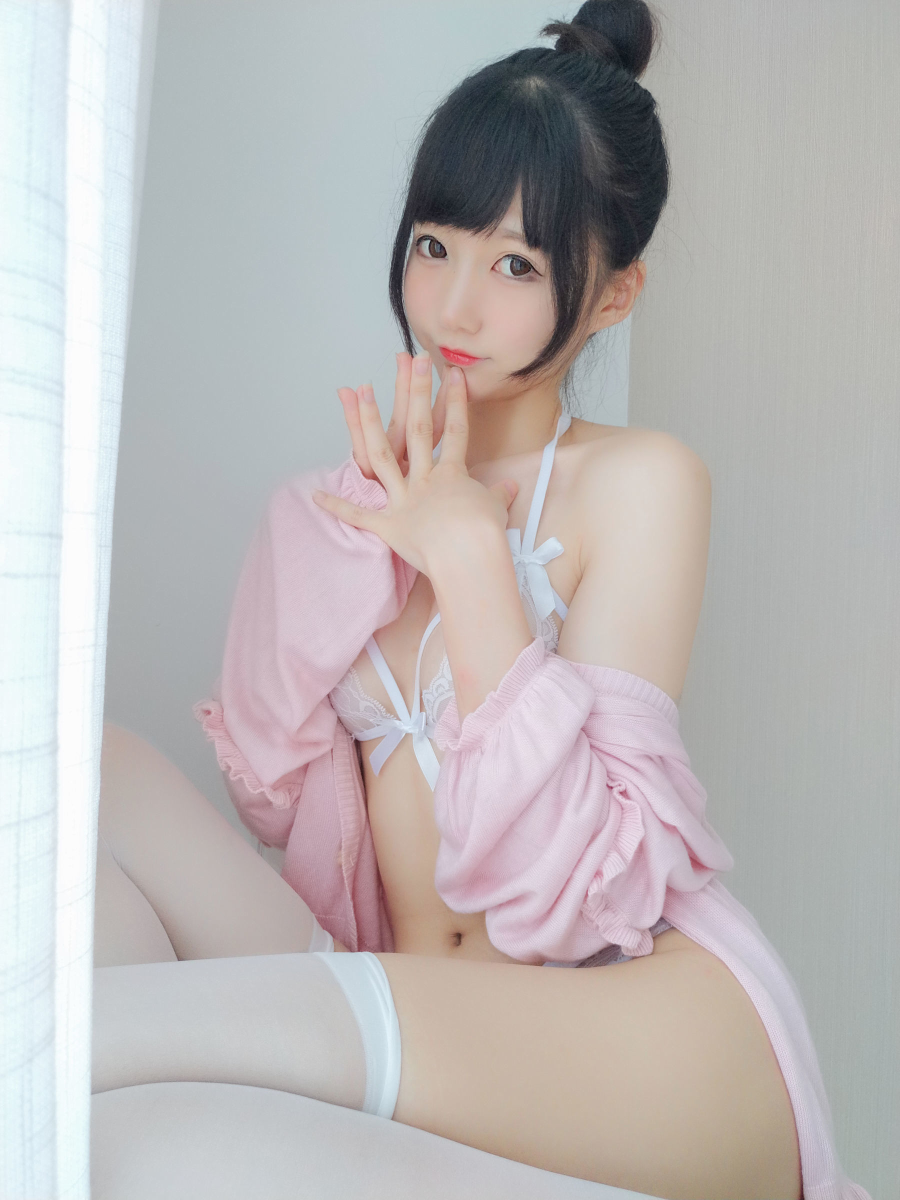 Cosplay Benefits] Nagisa Monster Cat [Fantia] - Summer Lace Underwear