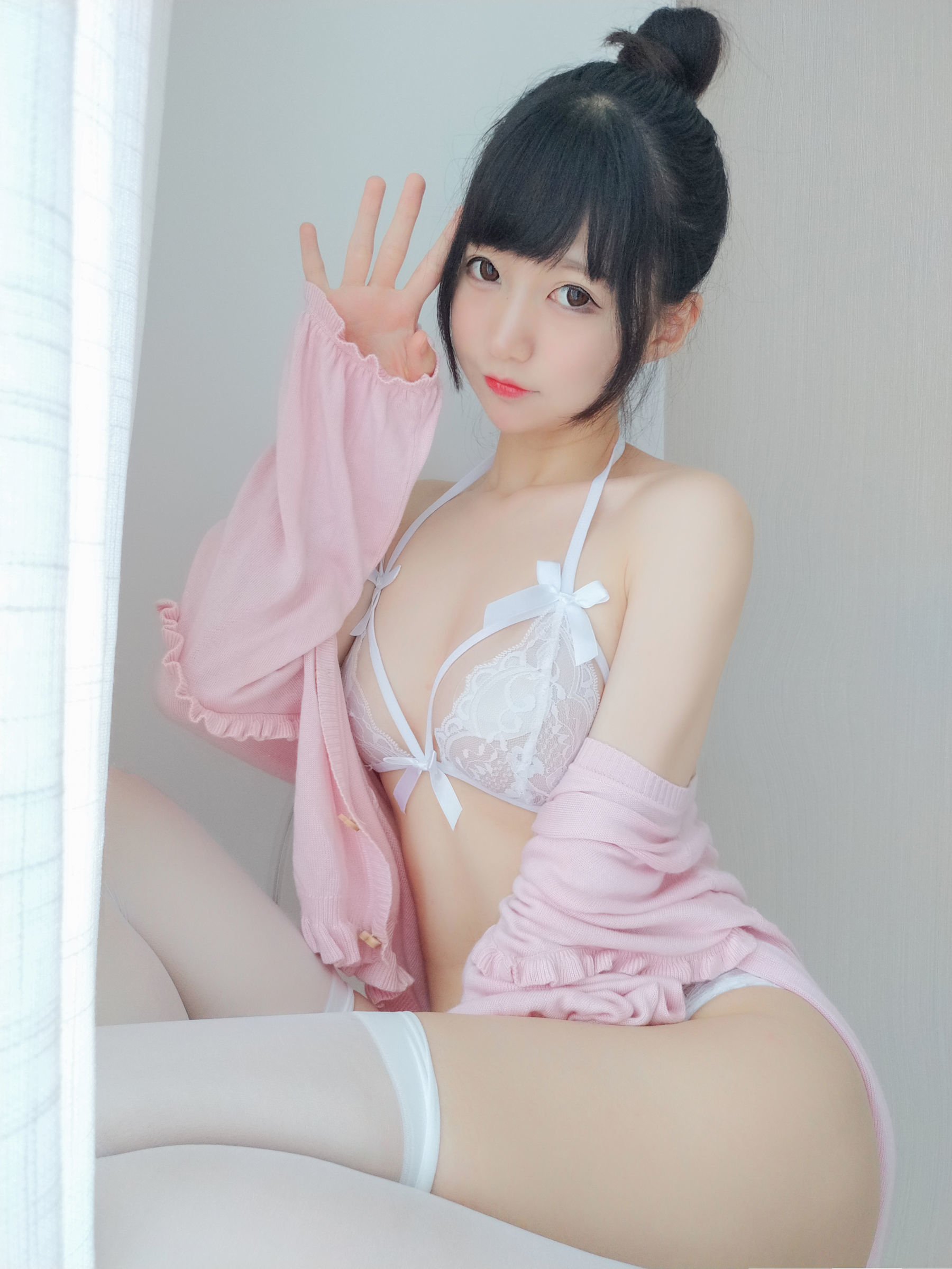 Cosplay Benefits] Nagisa Monster Cat [Fantia] - Summer Lace Underwear
