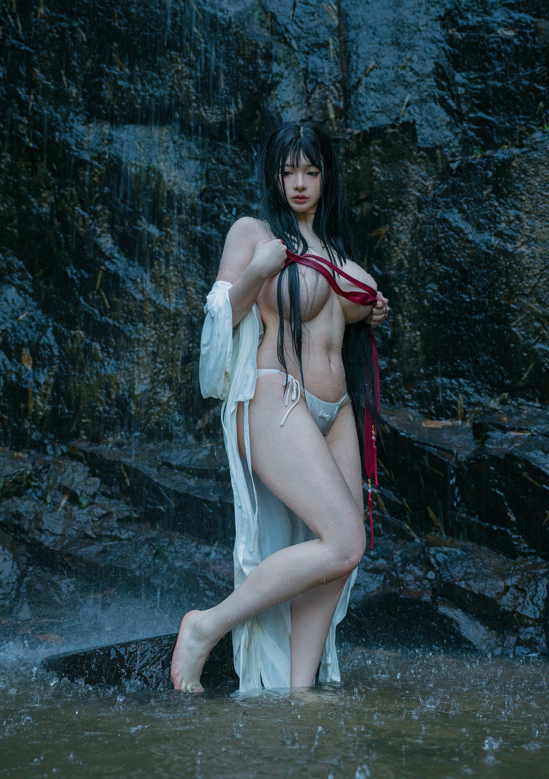 COS福利] 忍者阿寨寨寫真 - 神明巫女