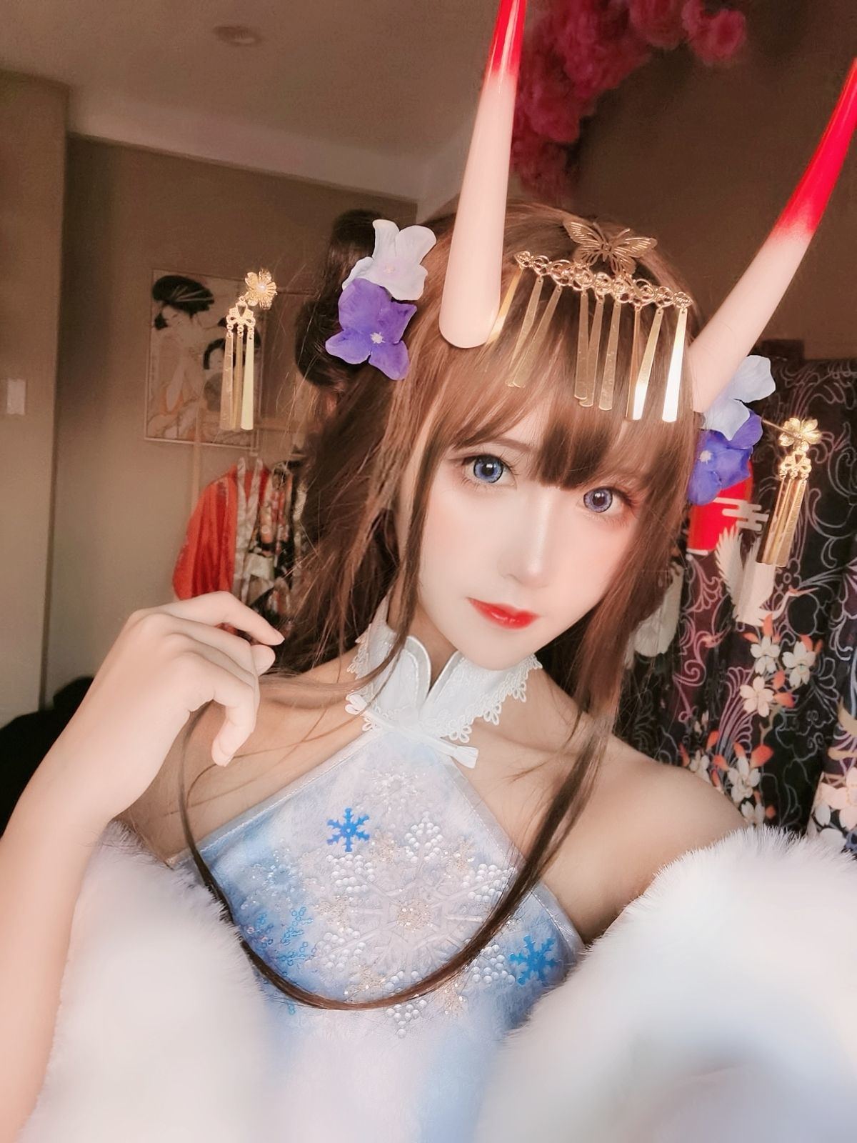 COS Welfare] Weibo Girl Three Times_69 - Noshiro Winter Snow Penetrating Fragrance