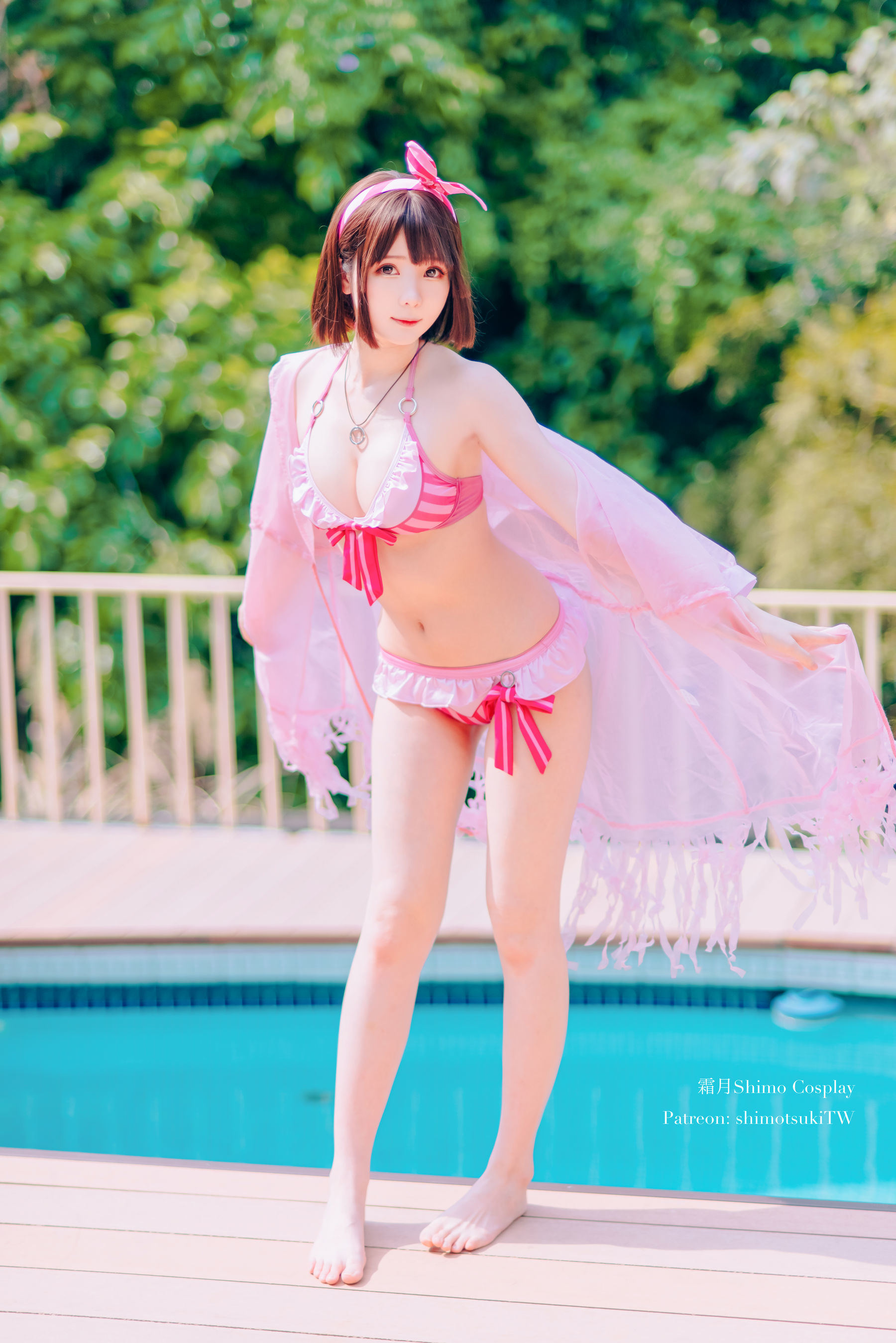 COS Welfare] Weibo girl Shimo - Kato Megumi Swimsuit