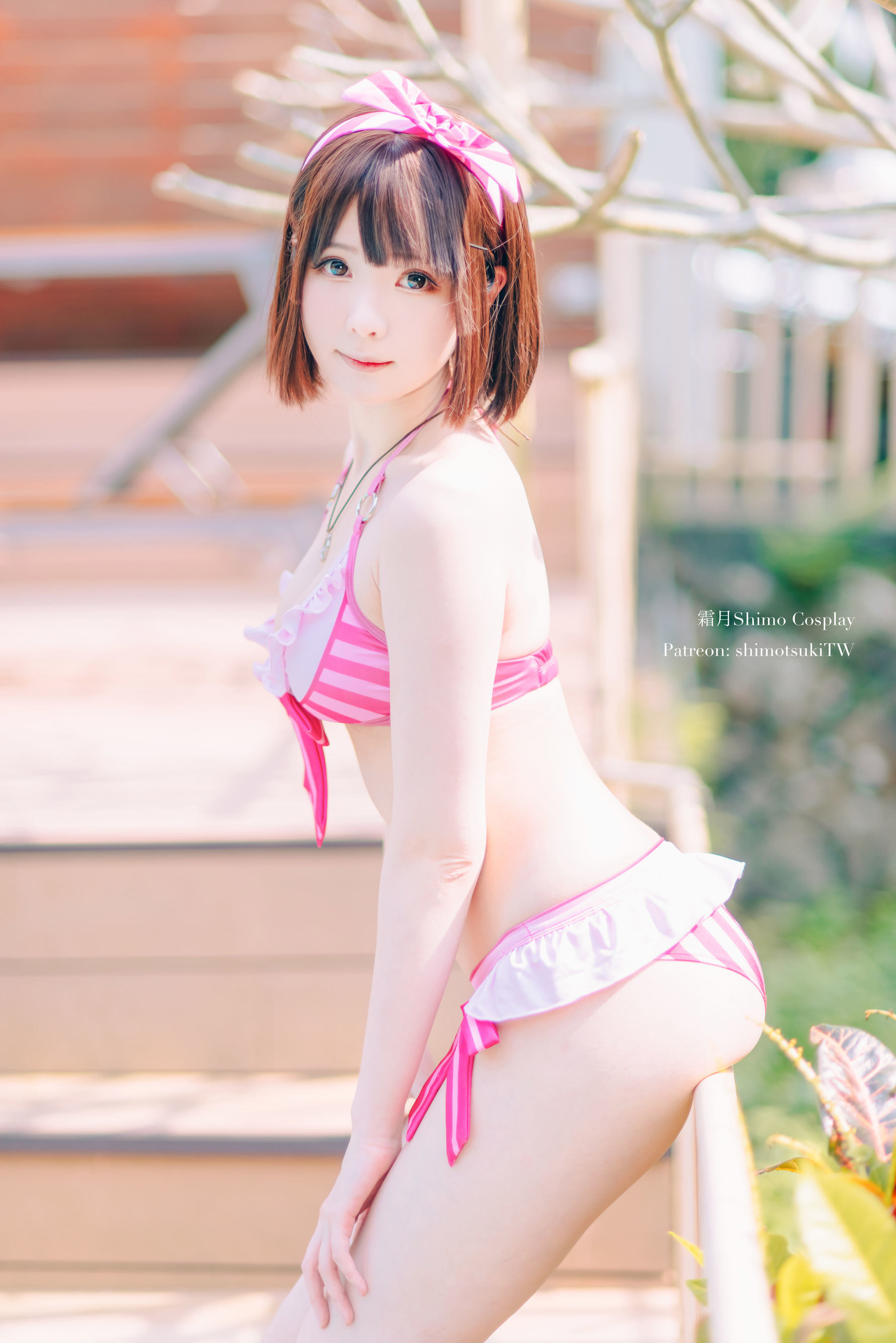 COS Welfare] Weibo girl Shimo - Kato Megumi Swimsuit