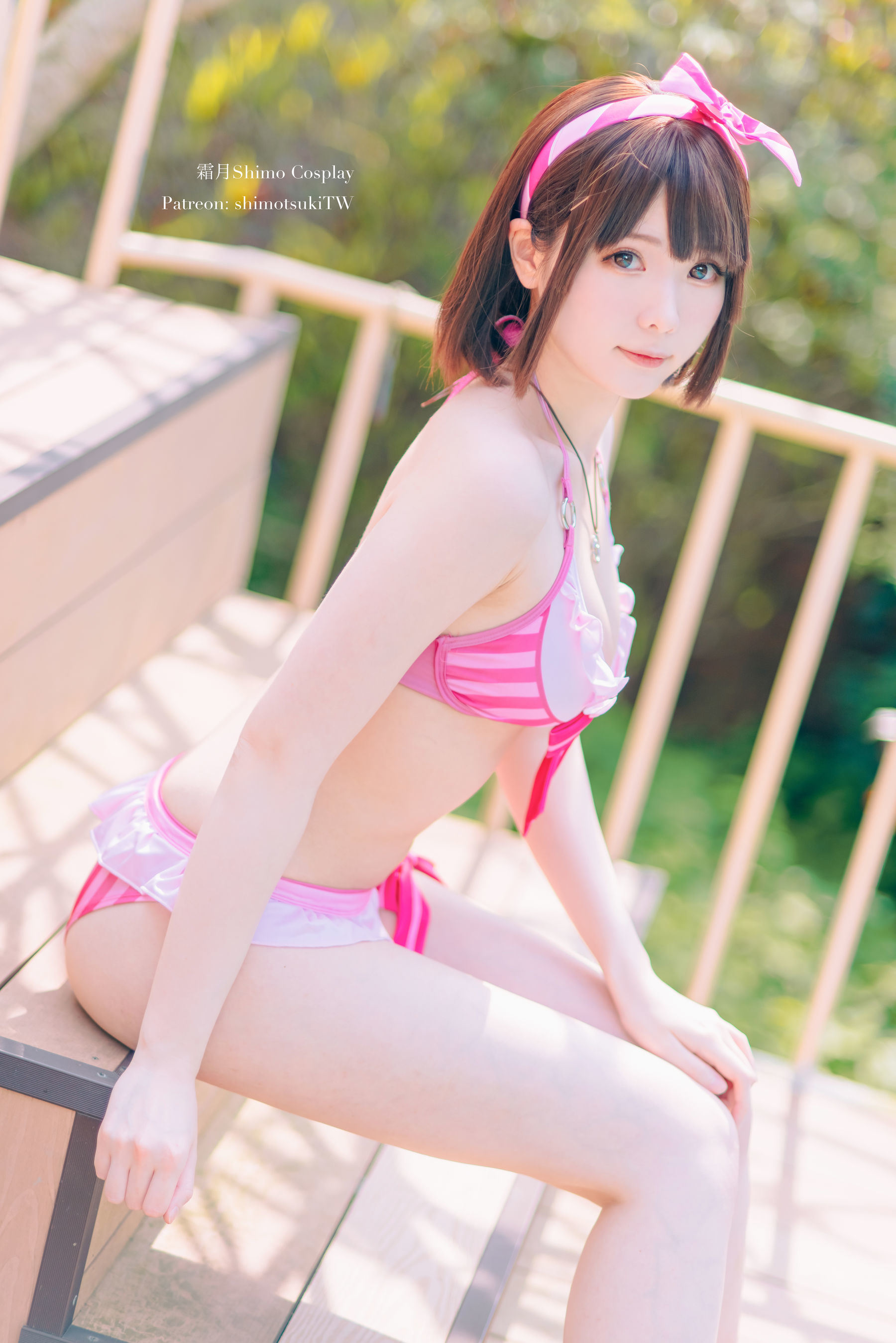 COS Welfare] Weibo girl Shimo - Kato Megumi Swimsuit