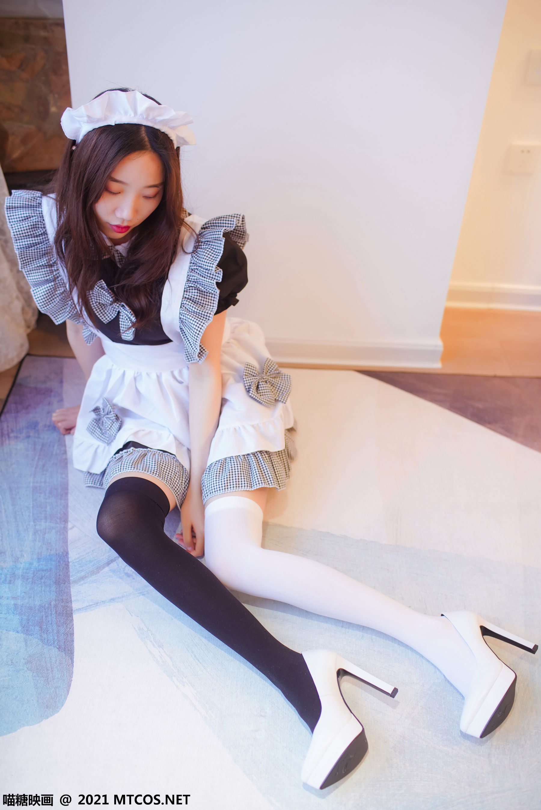 Meow Sugar Film] Vol. 416 Black and White Maid