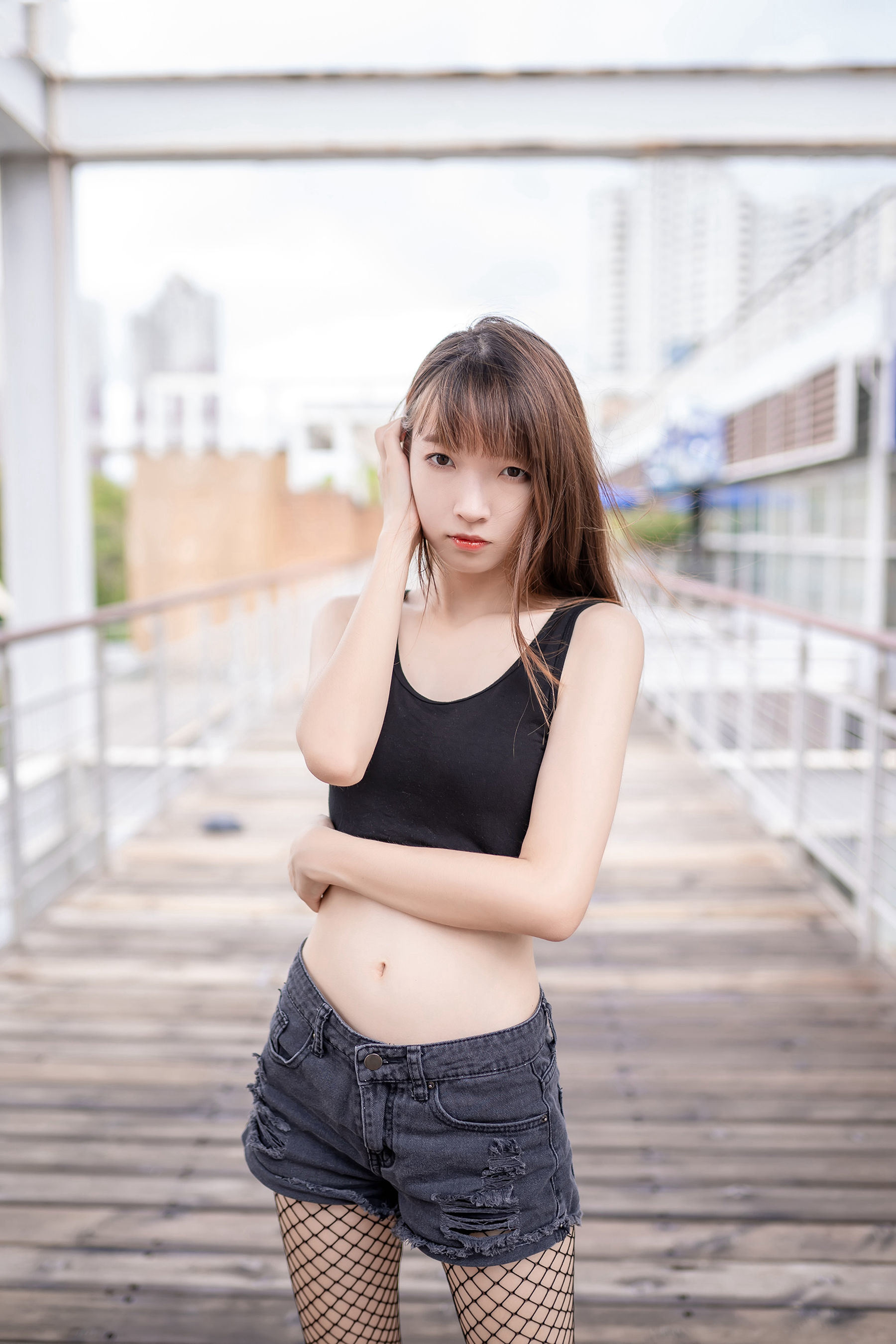Meow Sugar Film] VOL.422 Fishnet Stockings Girl