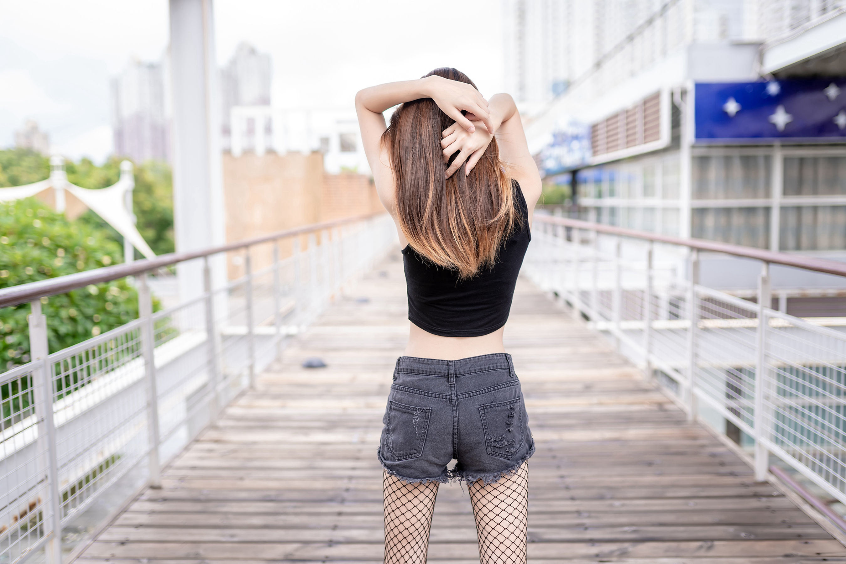 Meow Sugar Film] VOL.422 Fishnet Stockings Girl