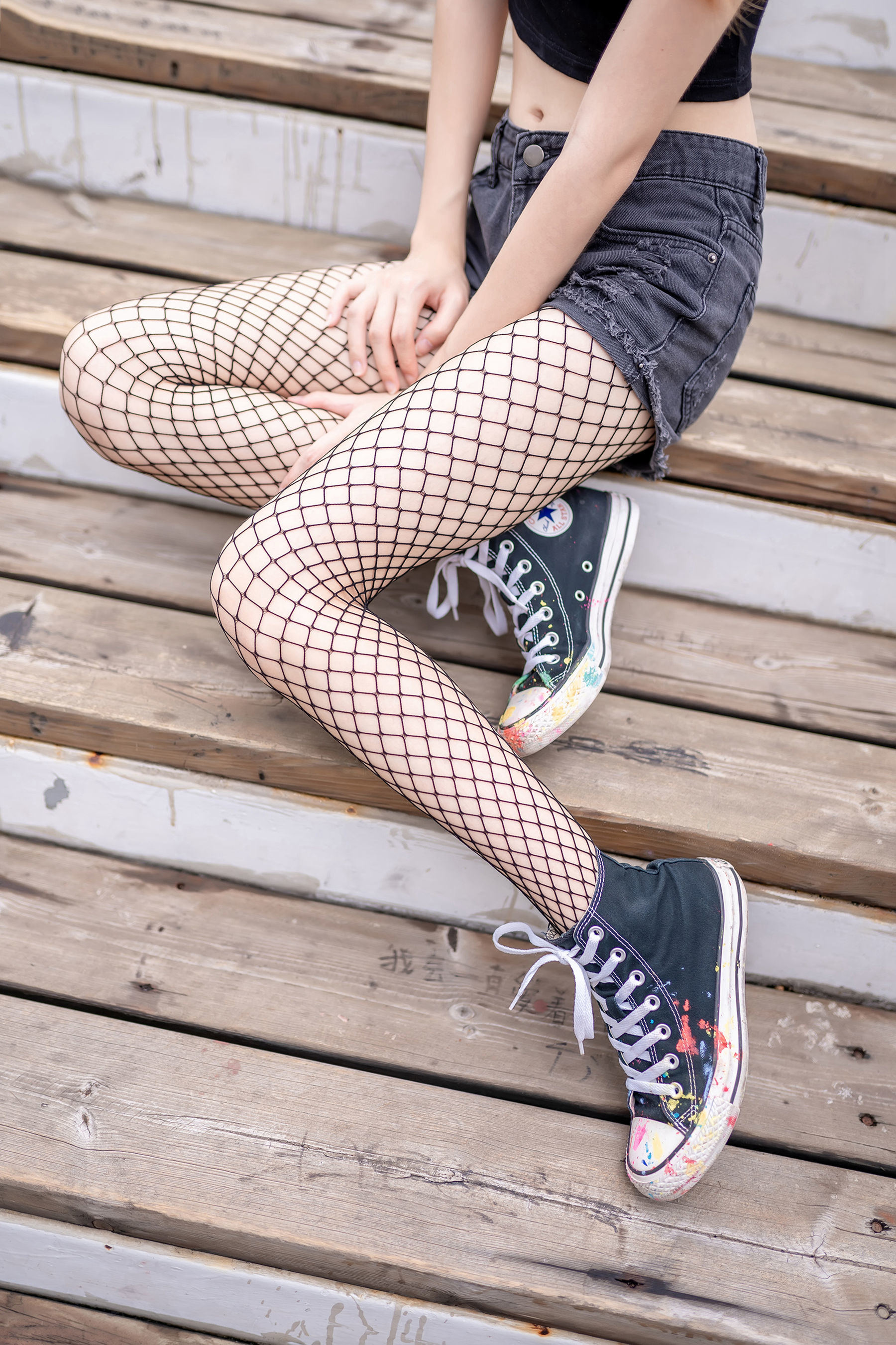 Meow Sugar Film] VOL.422 Fishnet Stockings Girl