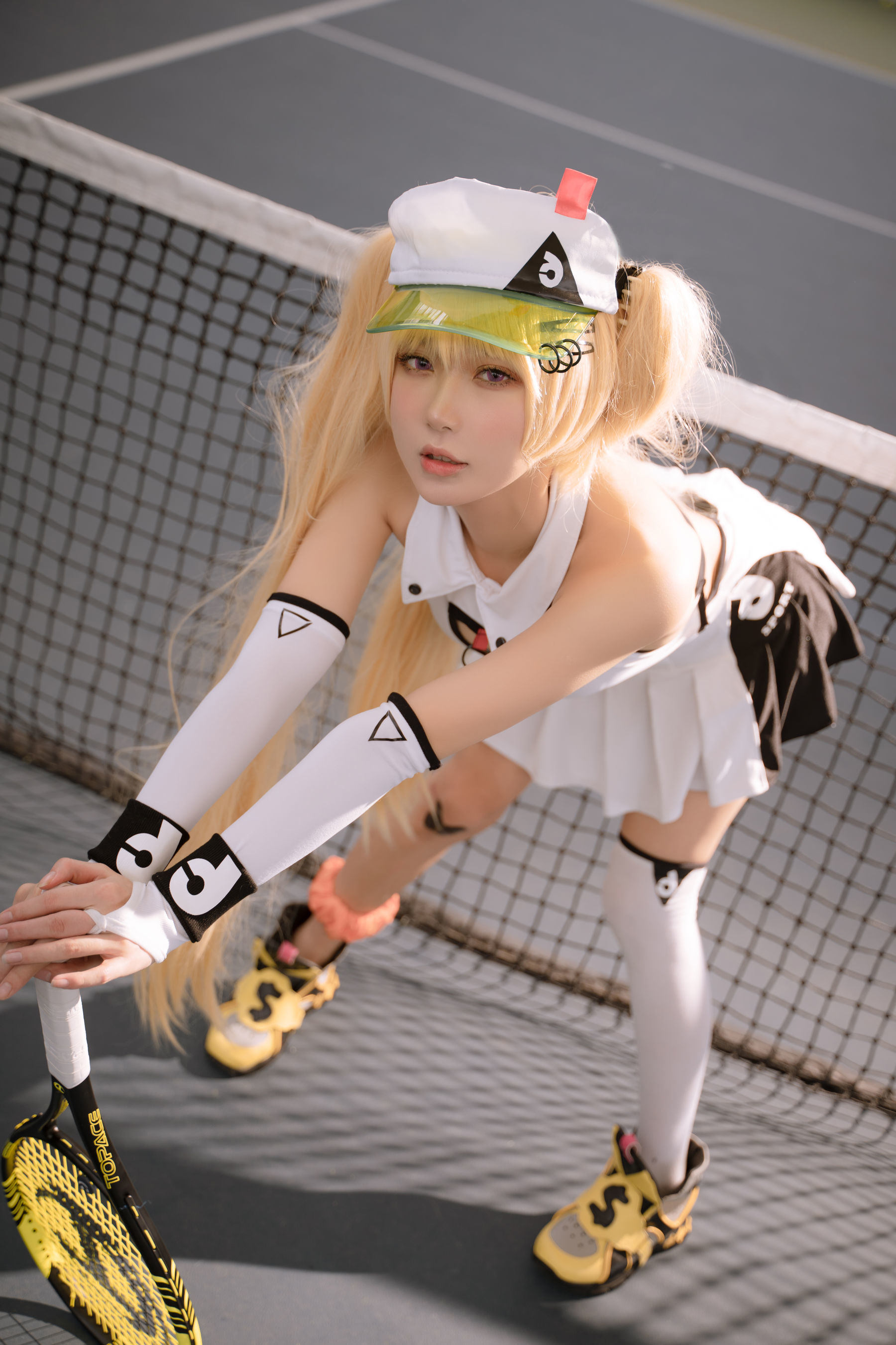 Cosplay Welfare] Anime Blogger A Bao is also a Bunny Girl - Becky Tennis Outfit