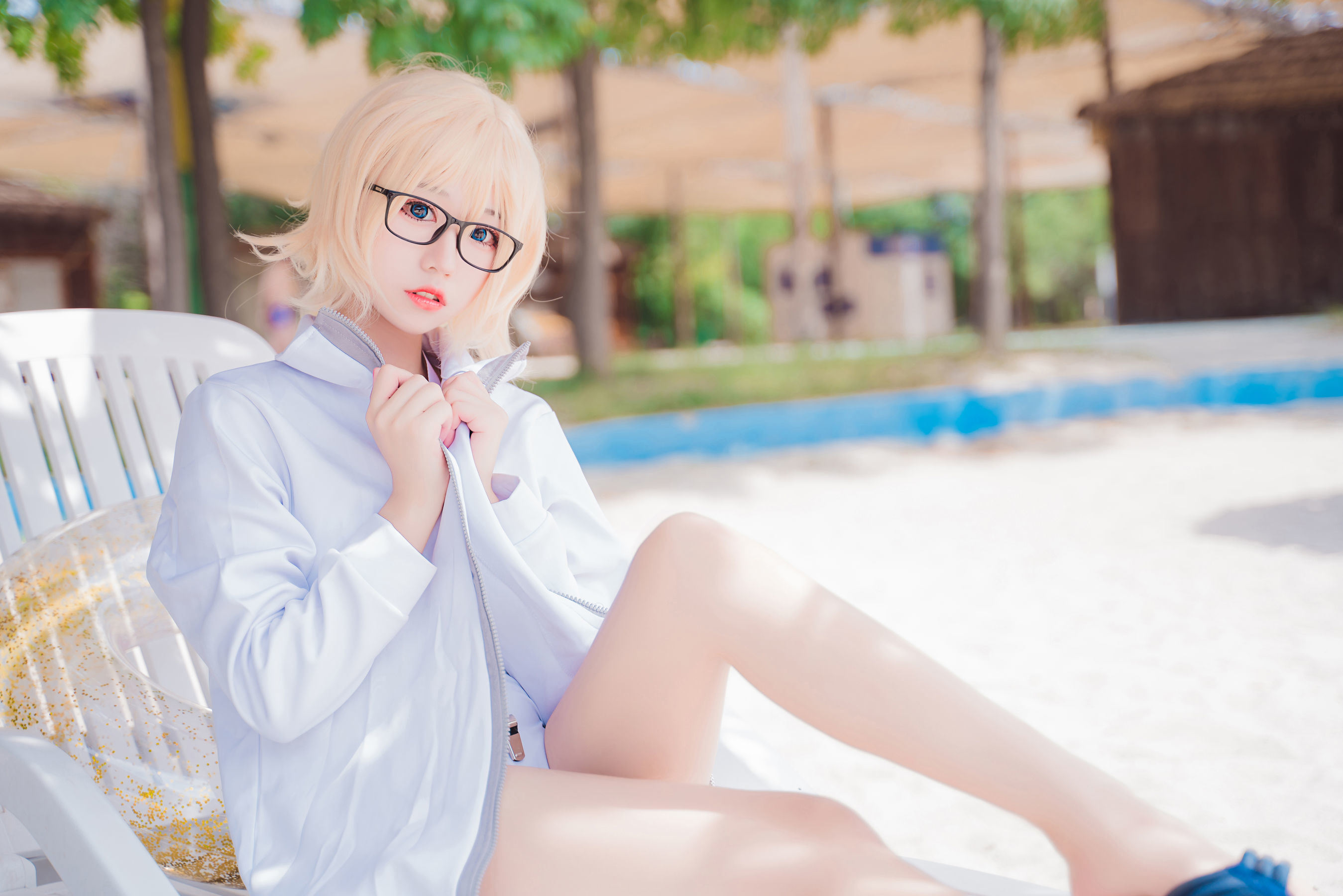 COS Phúc lợi] MaoJun - Jeanne d'Arc Trang phục bơi thi đấu