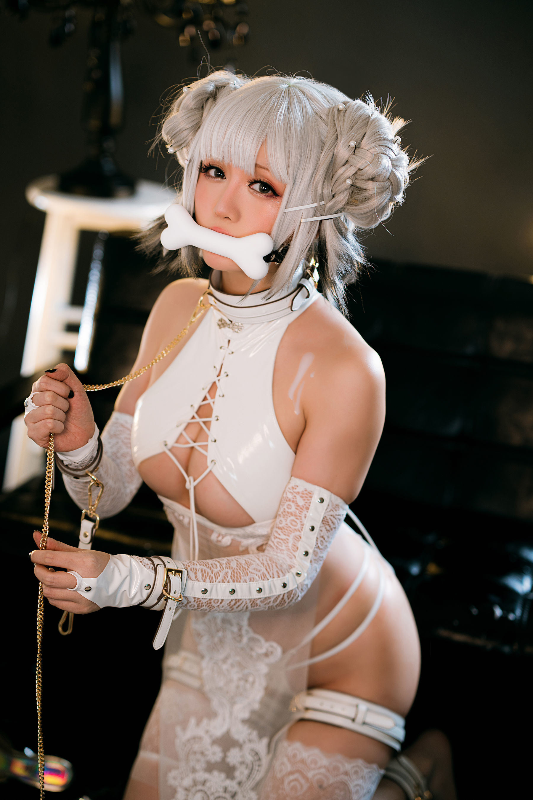 コスプレ福利] Coserお嬢さん星之ちち - 白狗こう 旗袍