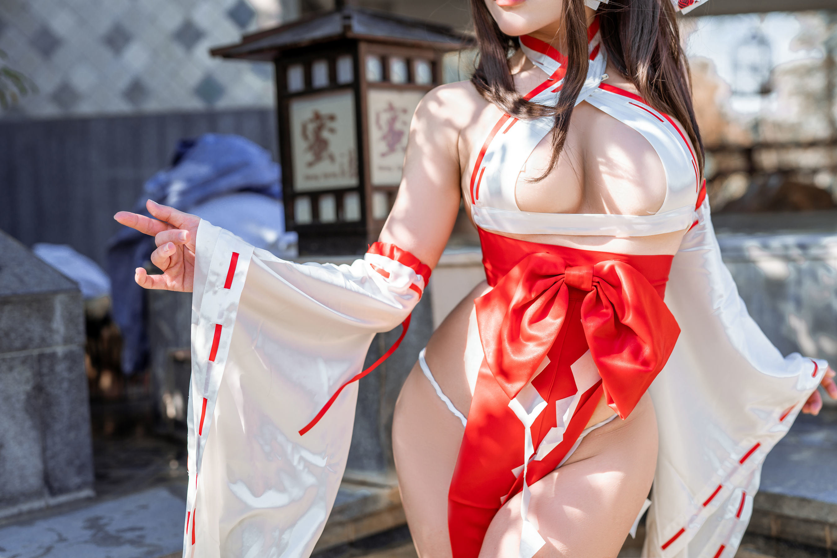 COS Phúc lợi] Blogger anime Stun Mo Mo & Một Cười Phương Hương Tần - Đôi người cáo