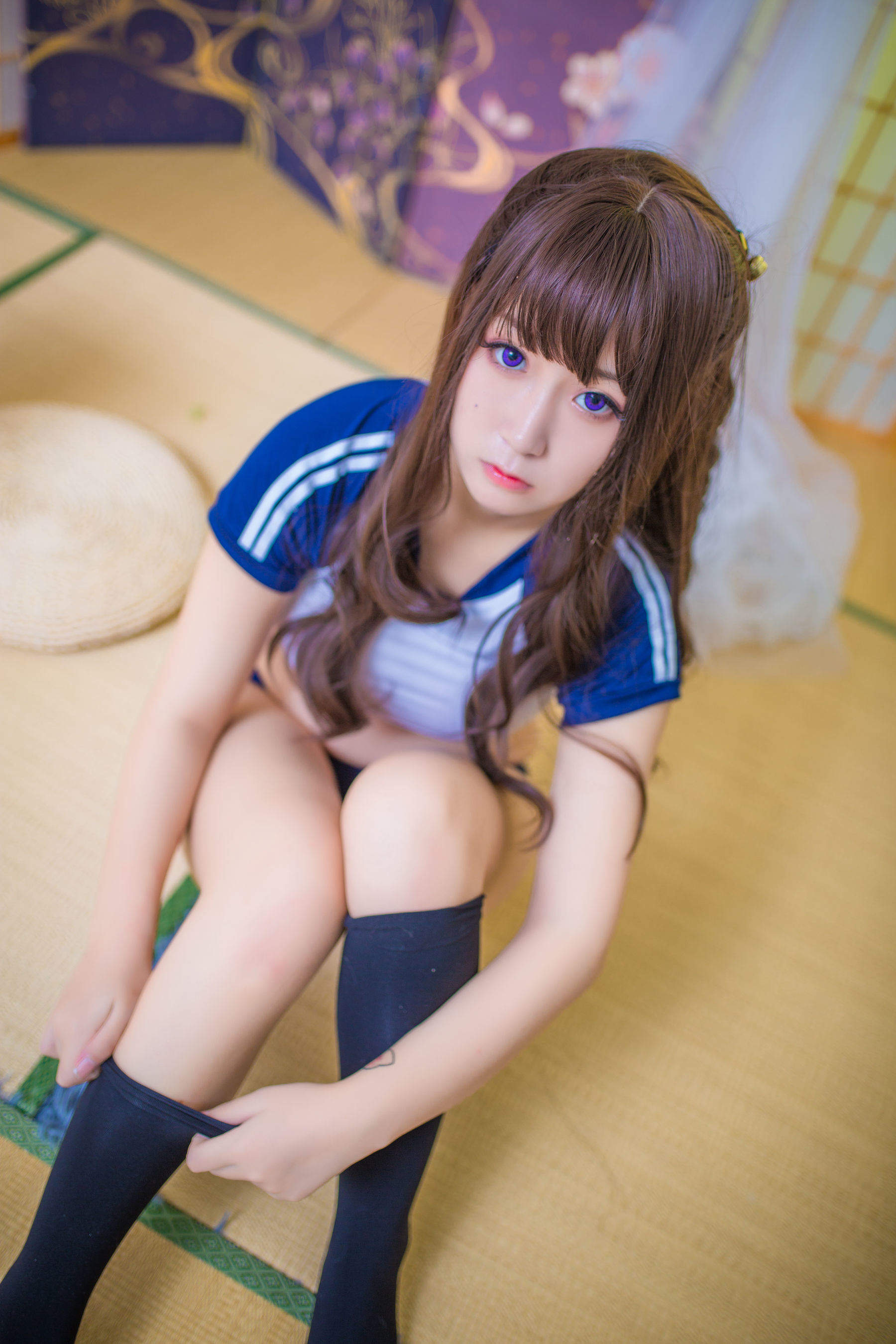 COS Phúc Lợi] Ngực Khổng Lồ Mèo Cửu-chan Sakura - Đồ Thể Dục 2