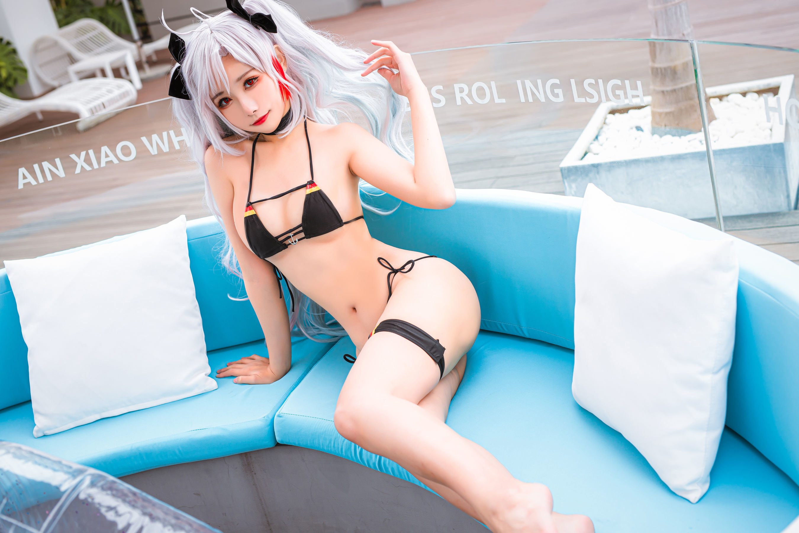 Cosplay Welfare] Weibo Girl Momoko Aoi - Eugen's Swimsuit