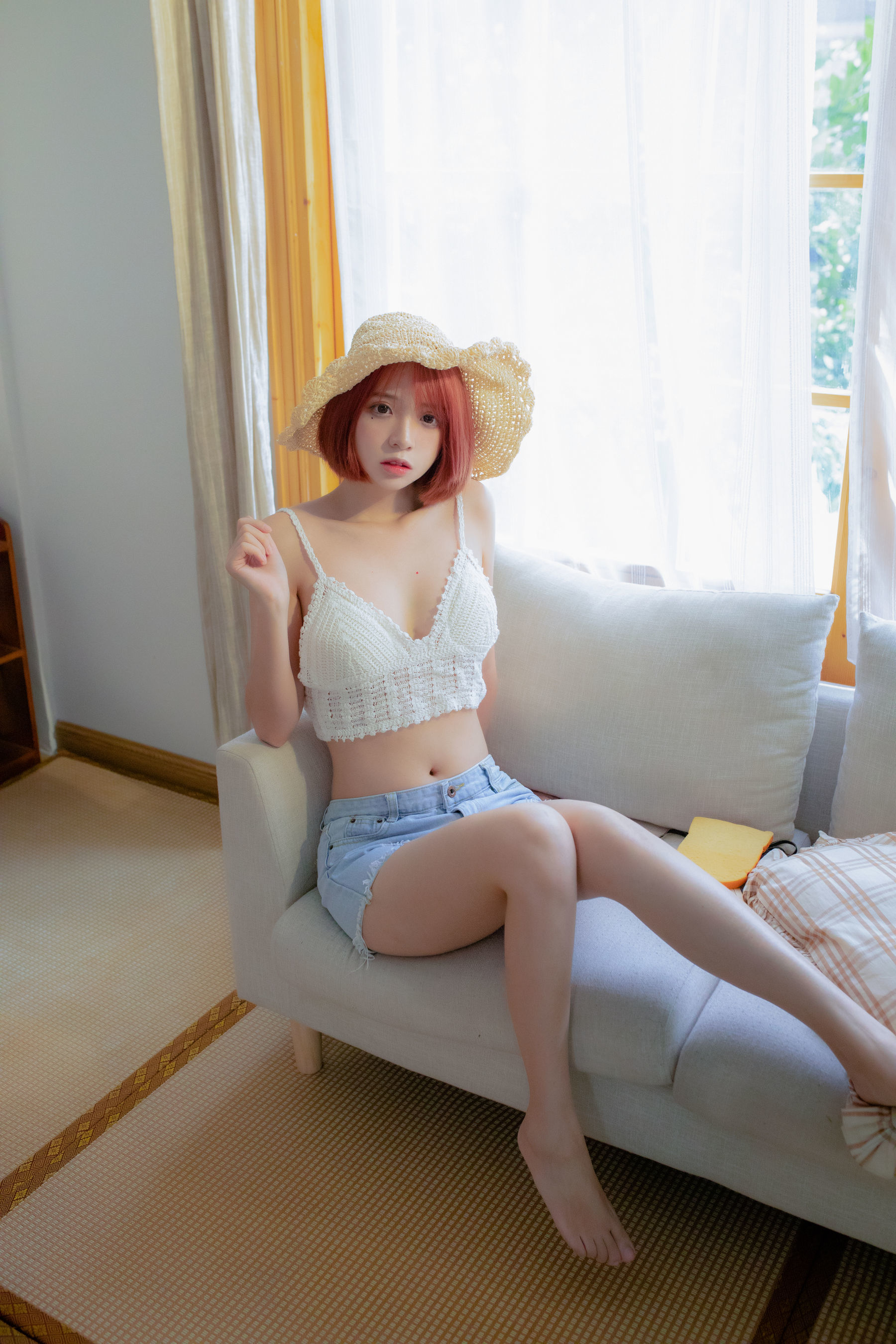 COS Phúc Lợi] Feng Mao ss - Cô Gái Mũ Rơm