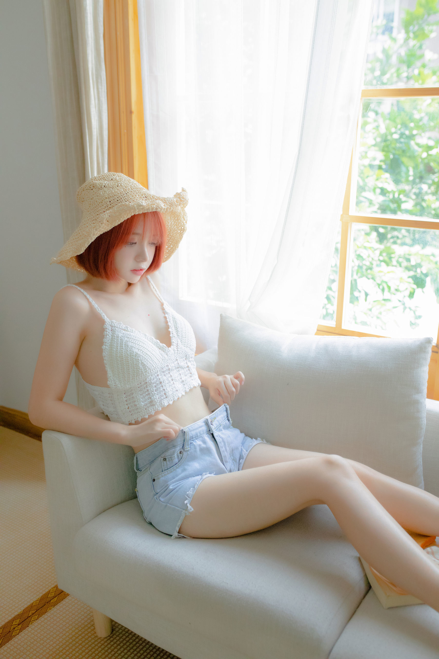 COS Phúc Lợi] Feng Mao ss - Cô Gái Mũ Rơm