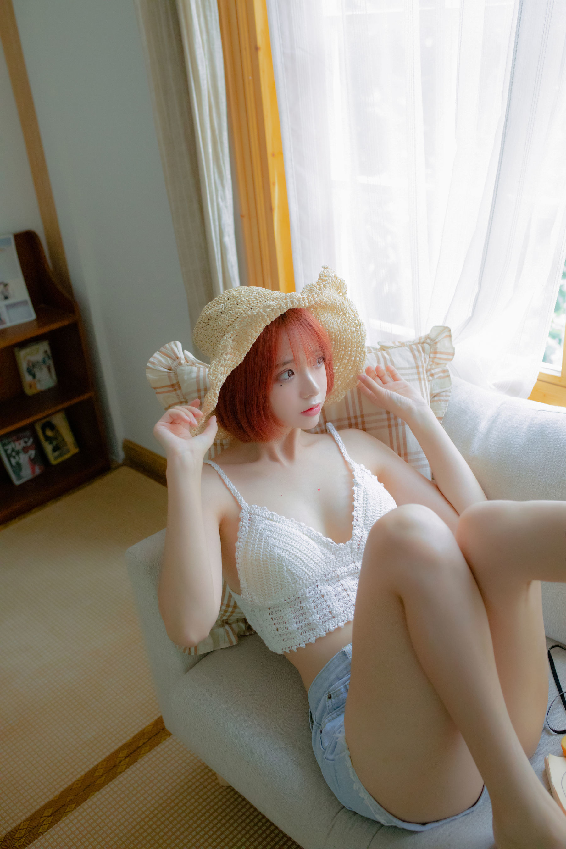 COS Phúc Lợi] Feng Mao ss - Cô Gái Mũ Rơm