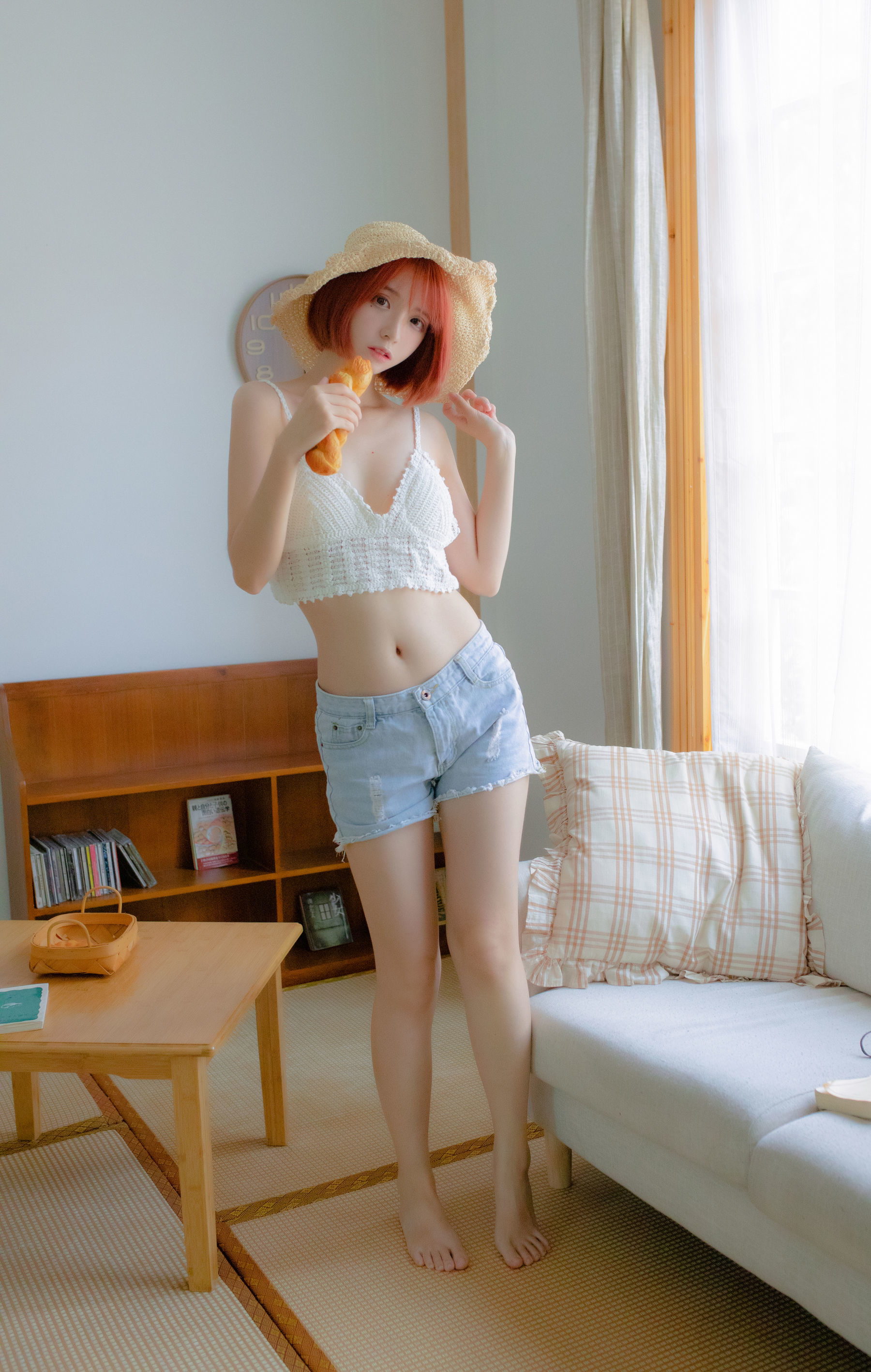 COS Phúc Lợi] Feng Mao ss - Cô Gái Mũ Rơm
